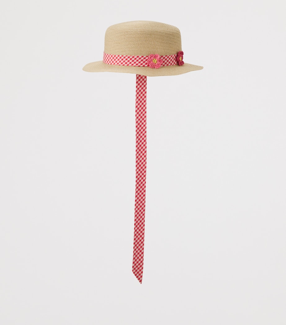 Miki House Gingham Chieco Saku Hat Image 3
