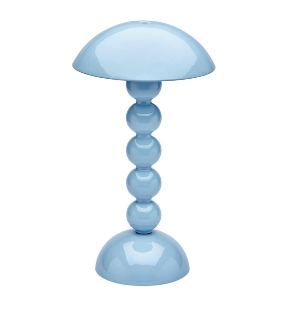 Addison Ross Bobbin Rechargeable Table Lamp Blue Image 1