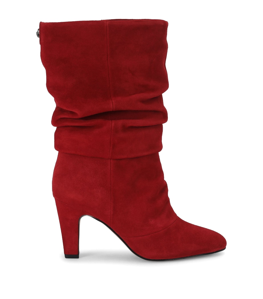 Kurt Geiger London BARB SLOUCH BOOT. Red/other Image 1