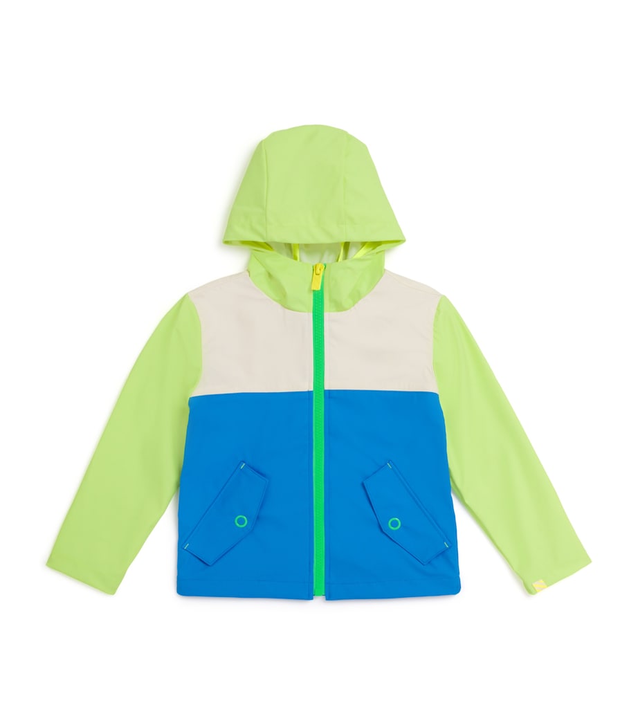 Billieblush Hooded Windbreaker (4-10 Years) Lemon Image 1
