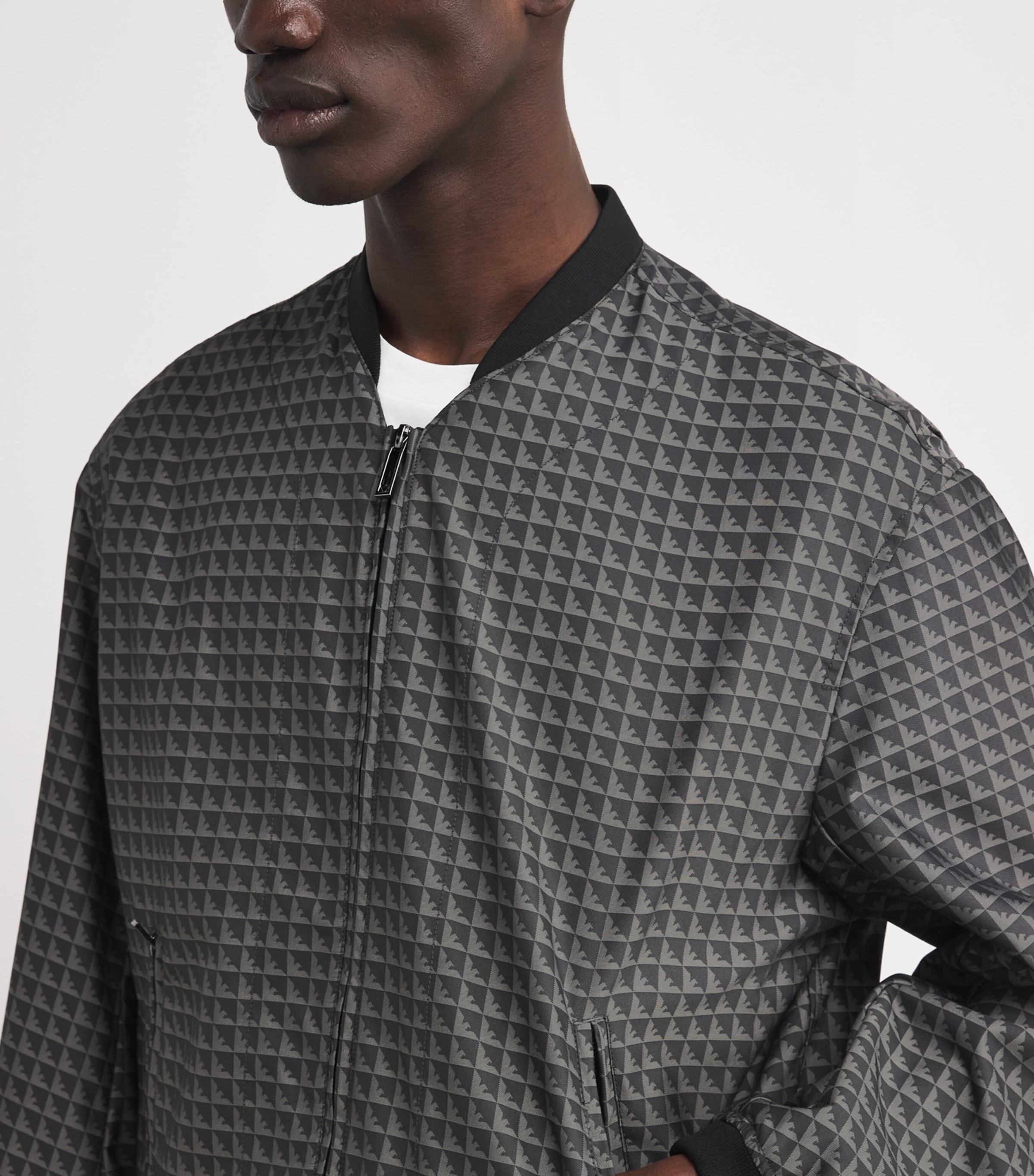 Jacquard Eagle Bomber Jacket FC227 Image 6