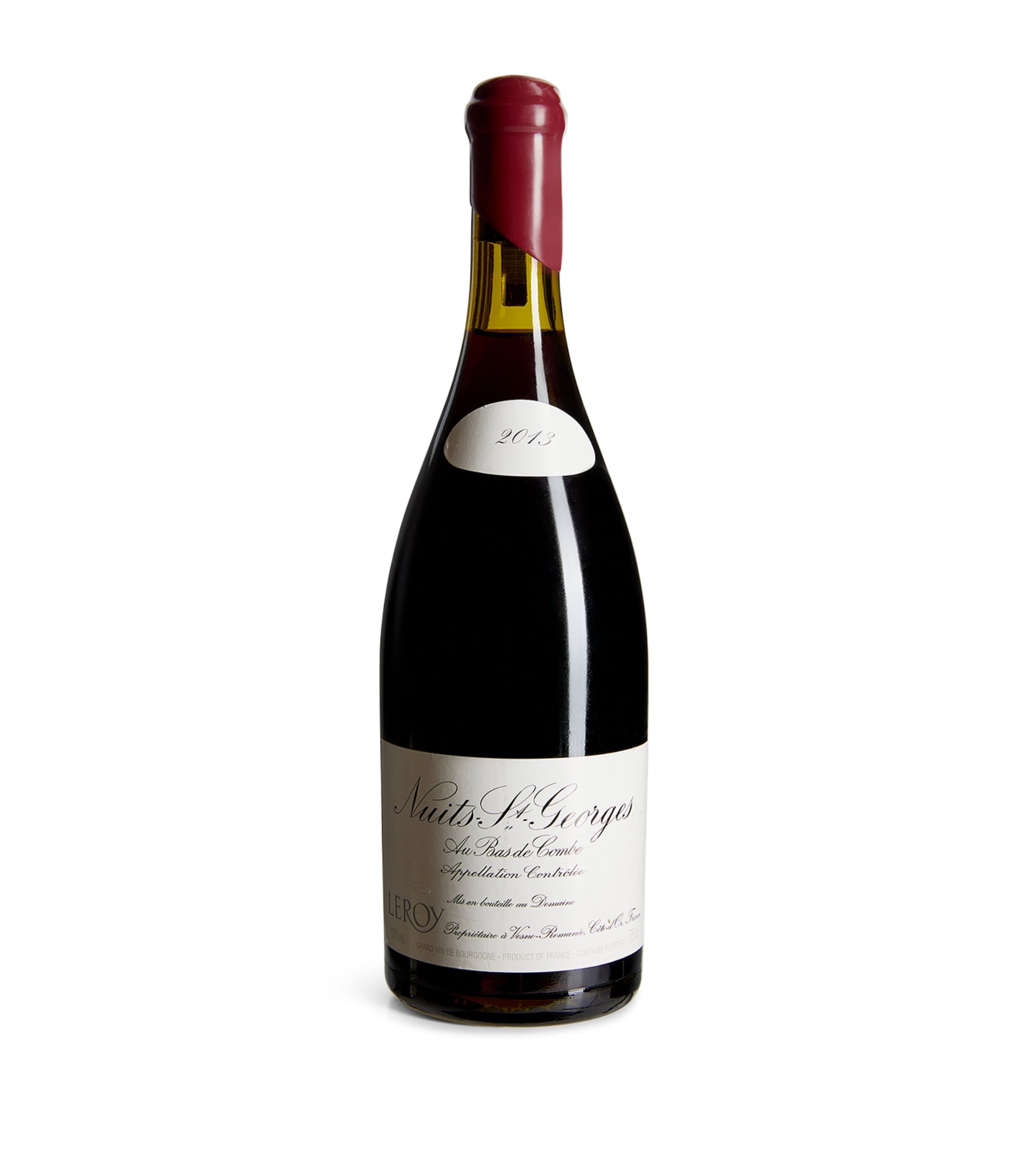 DOMAINE LEROY Nuits-Saint-Georges Aux Bas de Combe 2013 (75cl) - Burgundy, France Image 1