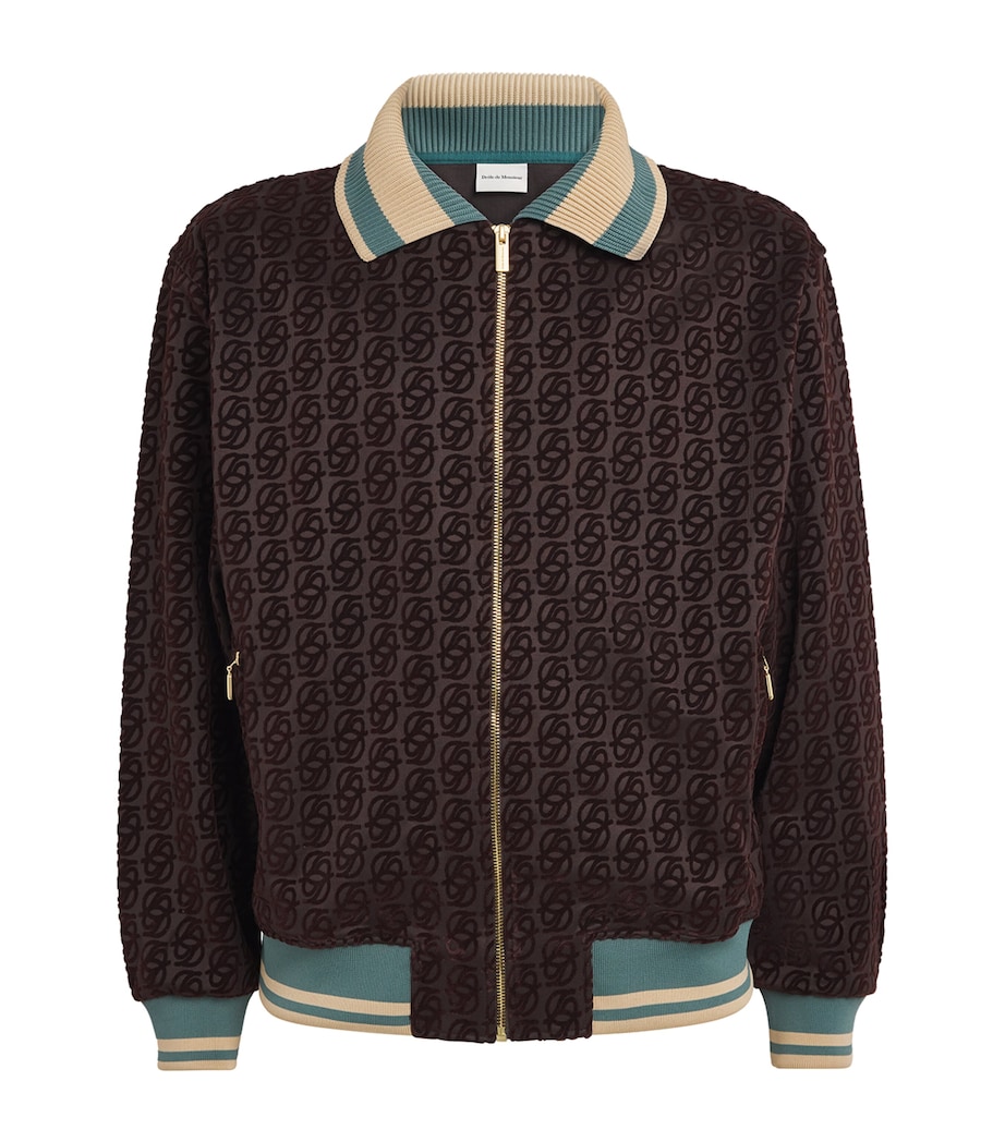 Monogram Track Jacket DBN / DARK BROWN Image 1