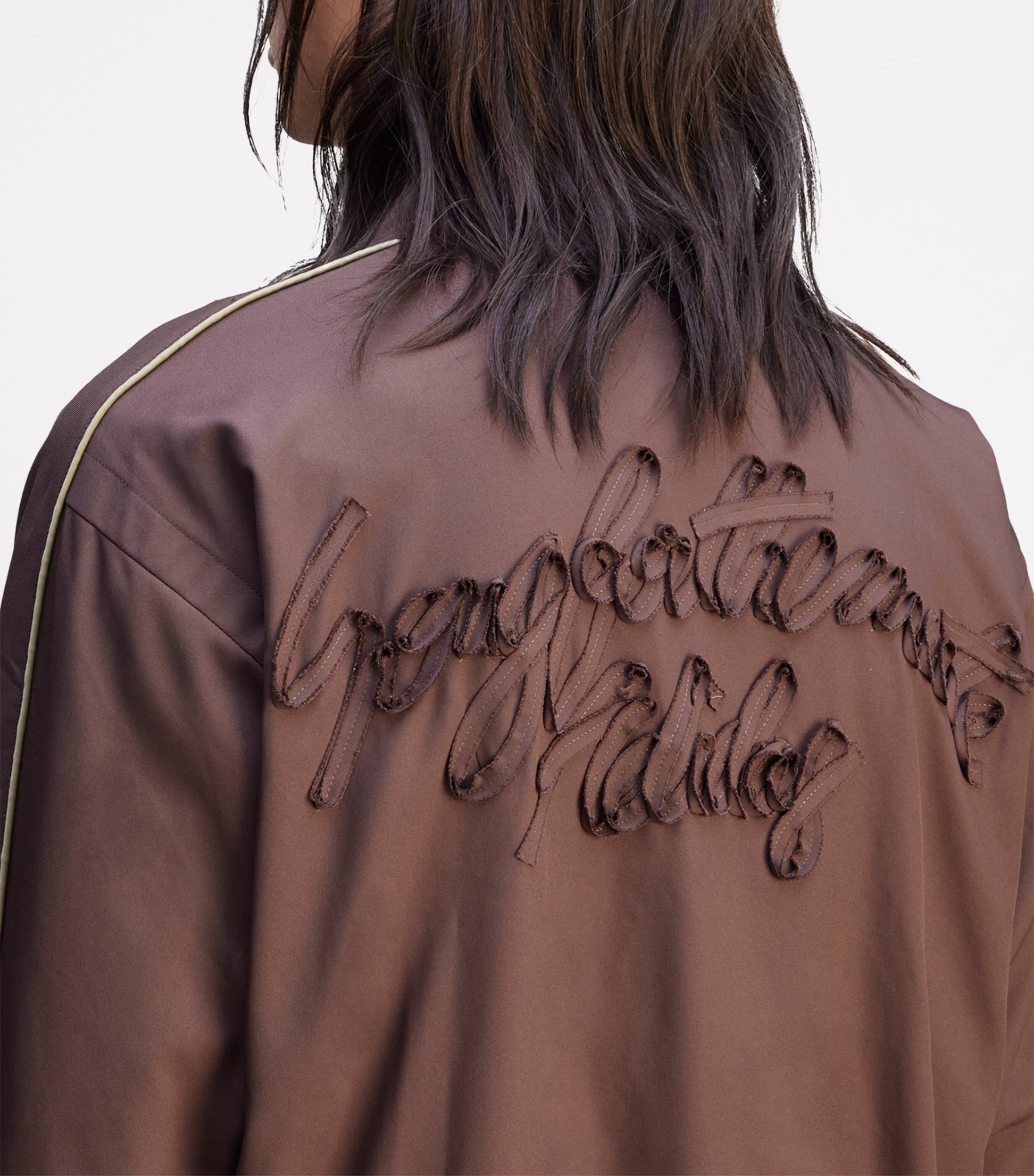 x Song For The Mute Technical Track Jacket BROWN Image 7