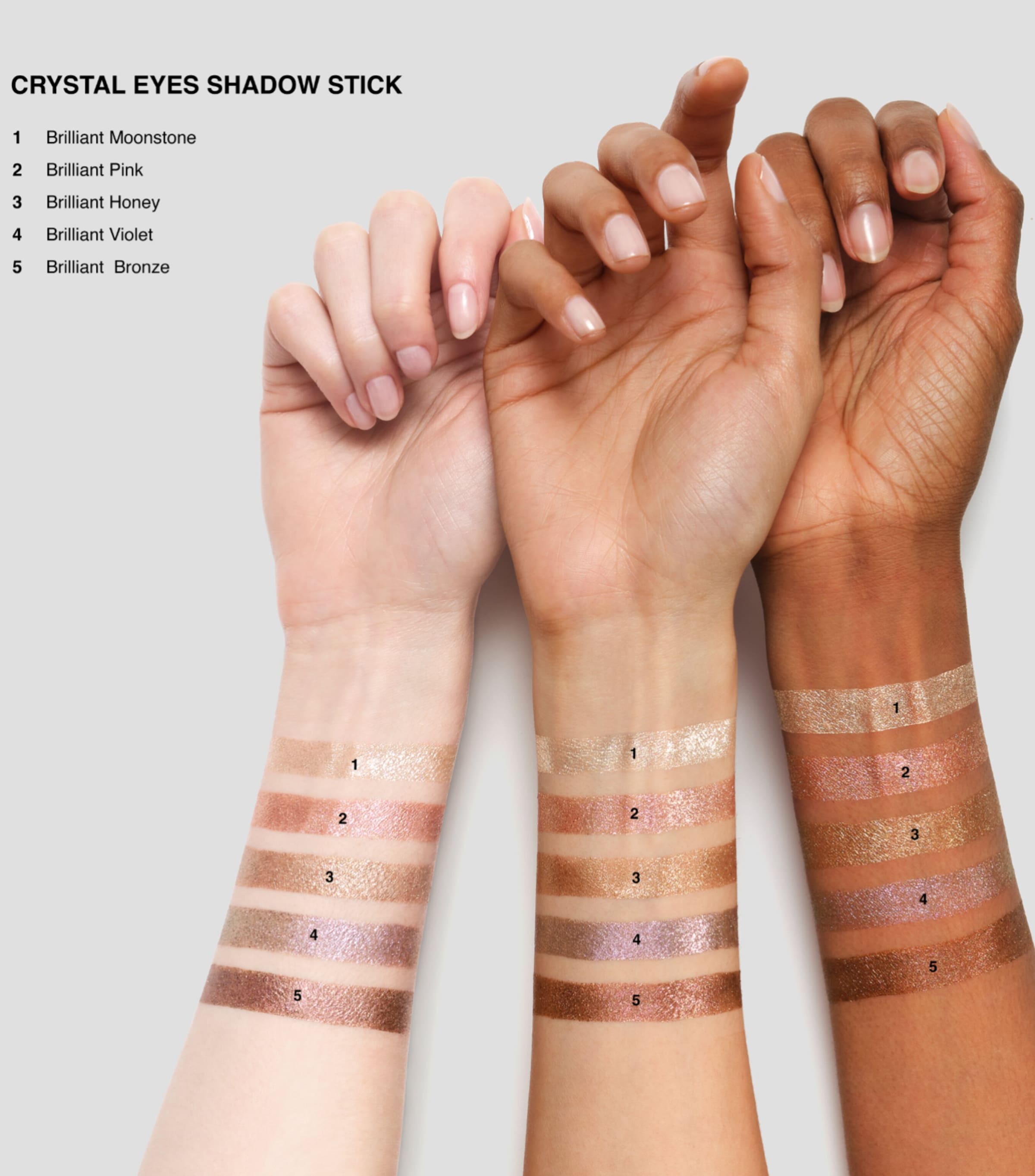 Bobbi Brown Crystal Eyes Shadow Stick Brilliant Pink Image 4