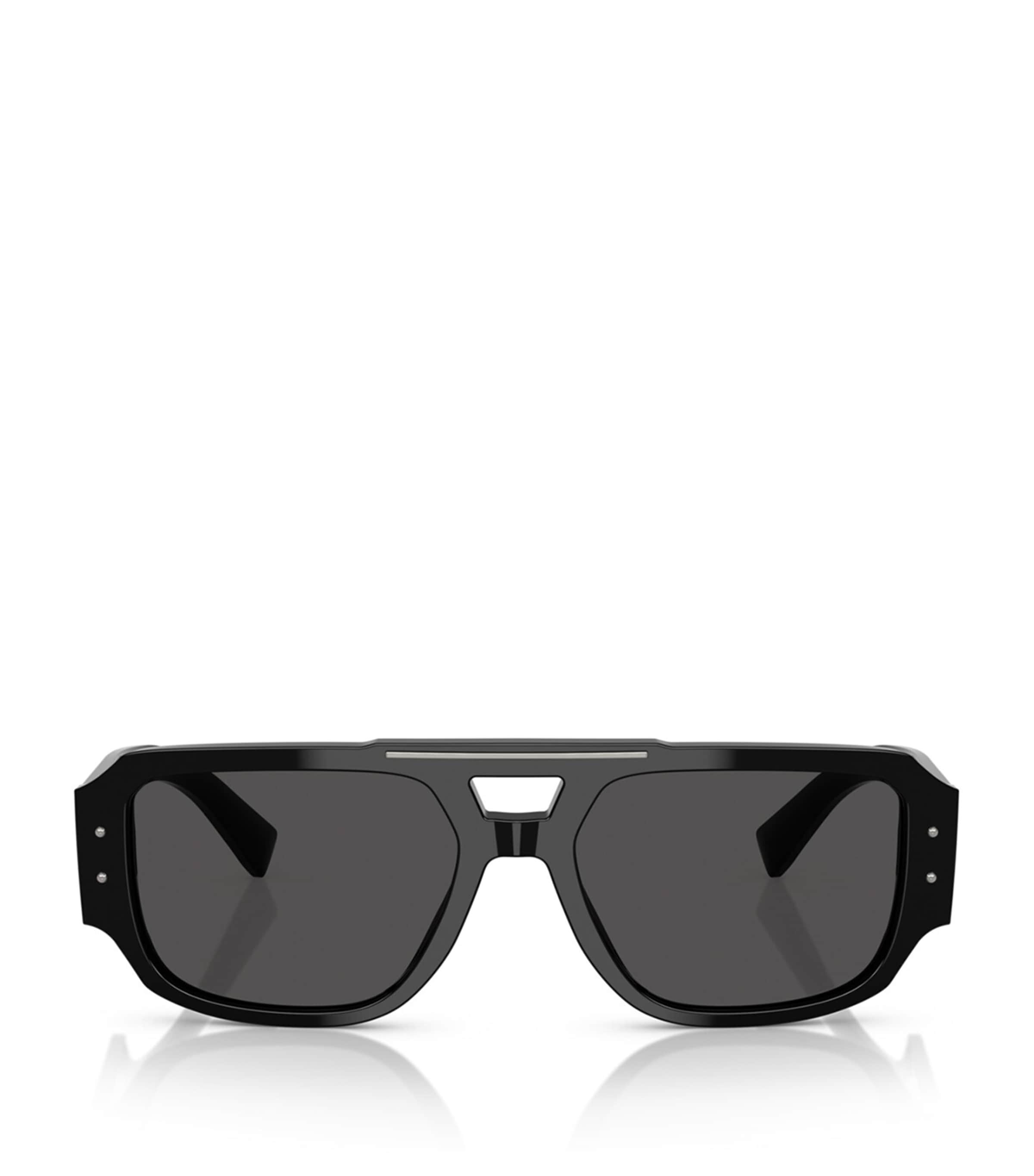 Dolce & Gabbana Acetate Pilot Sunglasses | Holiday Shop | Mens | Sunglasses | Men Accessories | Designers | Dolce & Gabbana