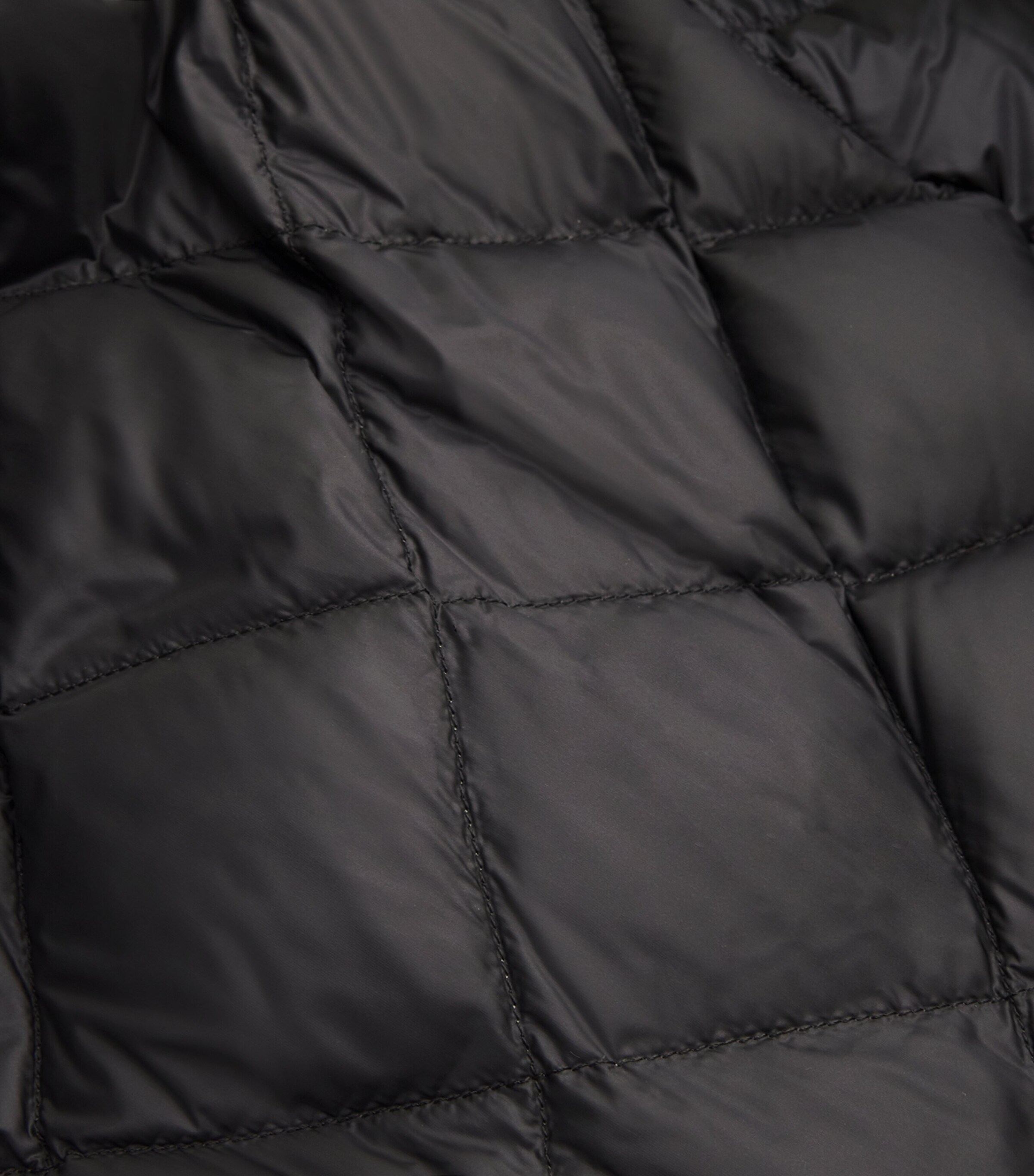 Max Mara Womens Quilted Trefel Coat Black Image 5