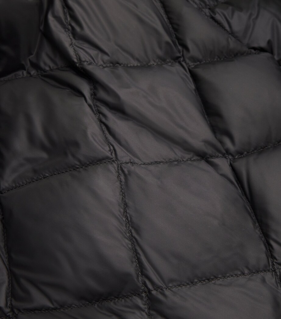 Max Mara Womens Quilted Trefel Coat Black Image 5