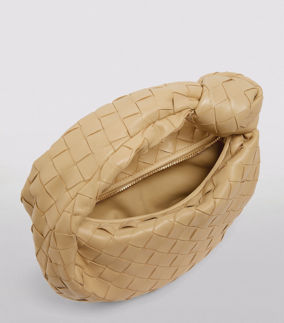 Mini Leather Jodie Bag PORRIDGE-GOLD Image 4