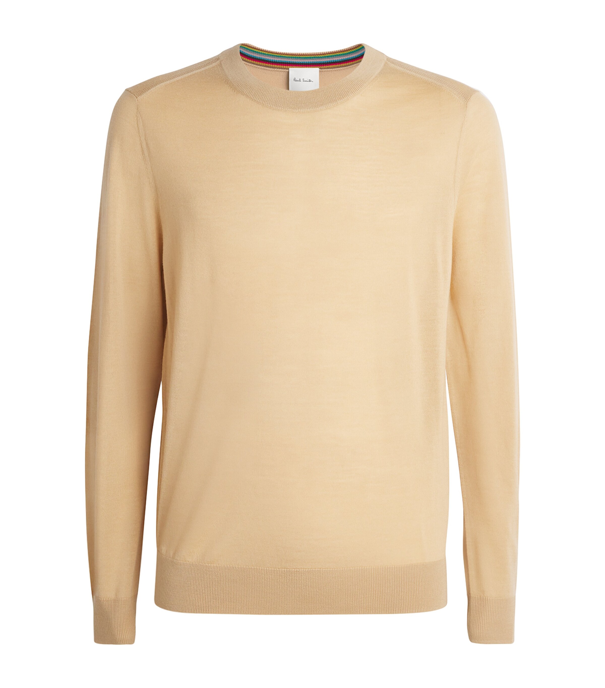 Merino Crew-Neck Sweater 14A_OCHRE Image 1