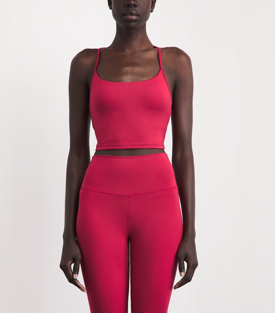 Varley Womens FreeSoft Harley Sports Bra Rich Raspberry Image 4