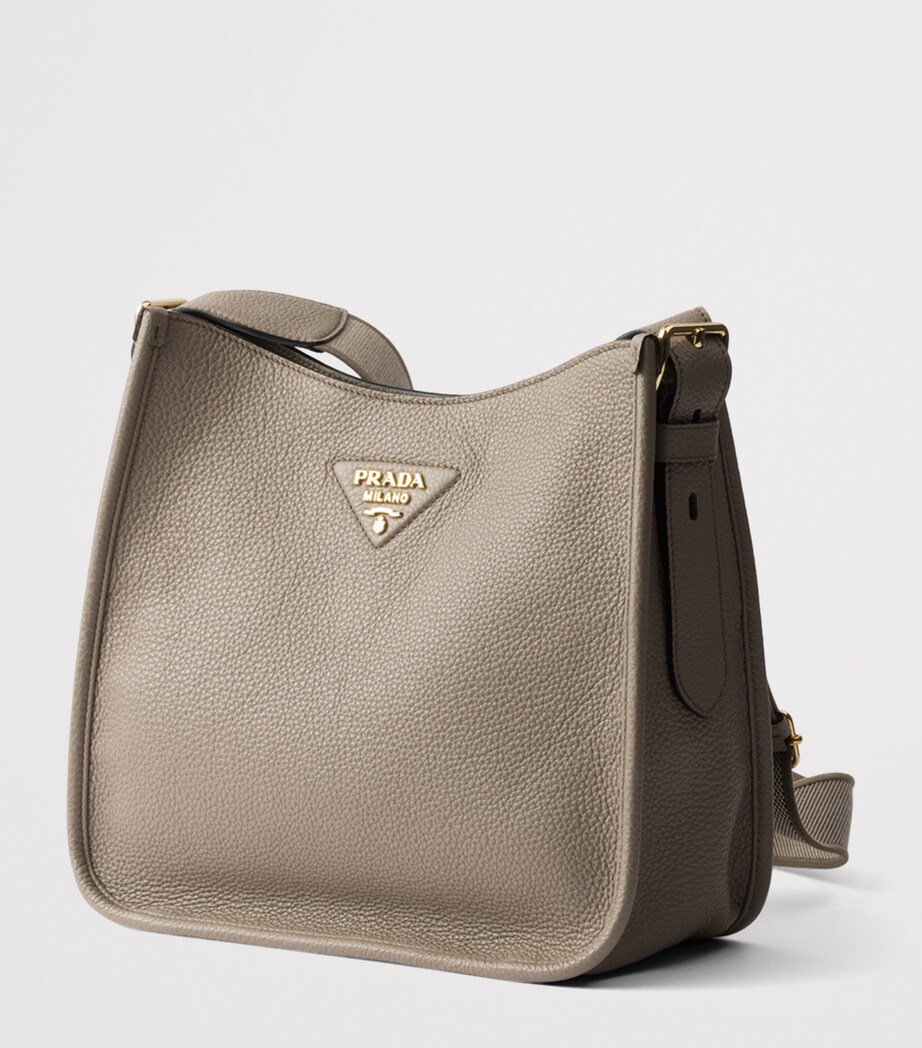 Medium Leather Shoulder Bag F03QH Image 2