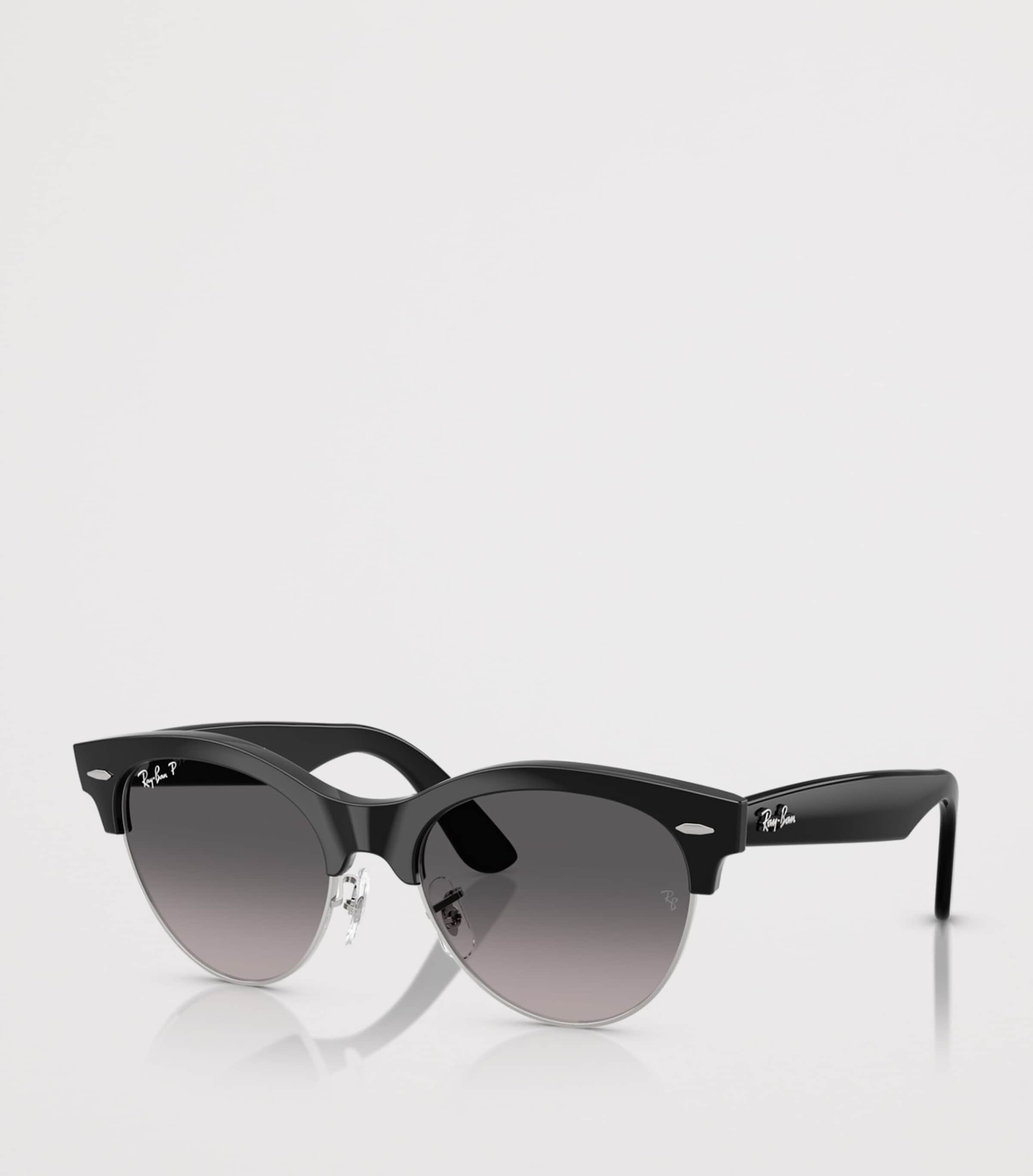Ray-Ban RB2341 Clubmaster Way Square Sunglasses Black Image 2