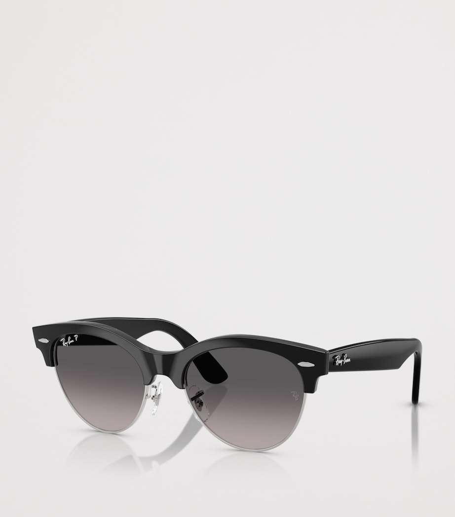 Ray-Ban RB2341 Clubmaster Way Square Sunglasses Black Image 2