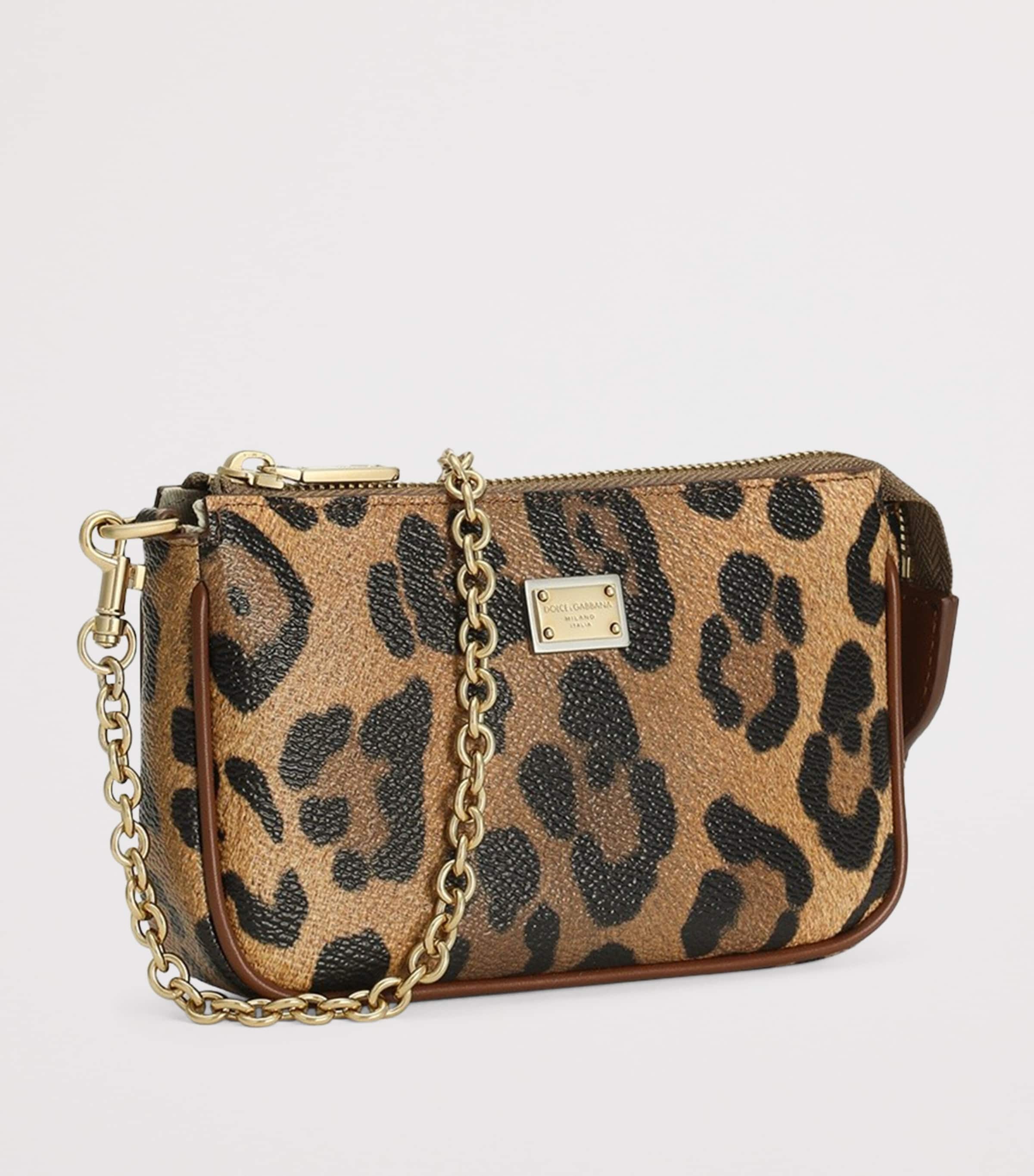Dolce&Gabbana Kids Leopard Print Shoulder Bag Hynbmleo F Image 2