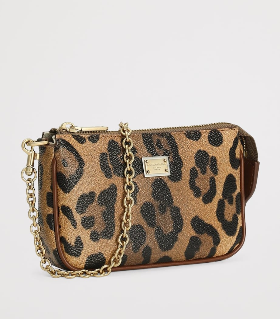 Dolce&Gabbana Kids Leopard Print Shoulder Bag Hynbmleo F Image 2