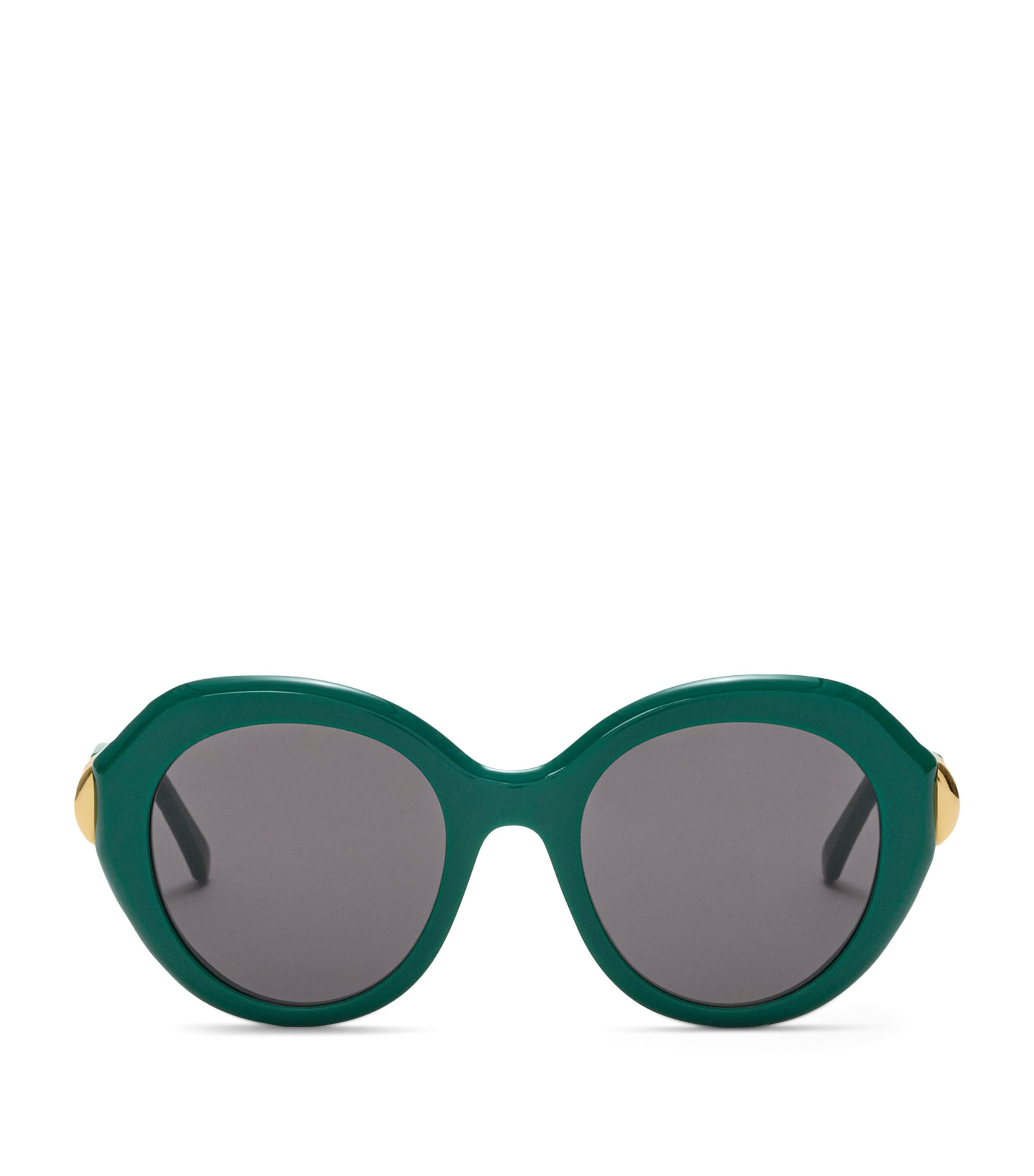 LOEWE Coil Butterfly Sunglasses Emerald Green Image 1