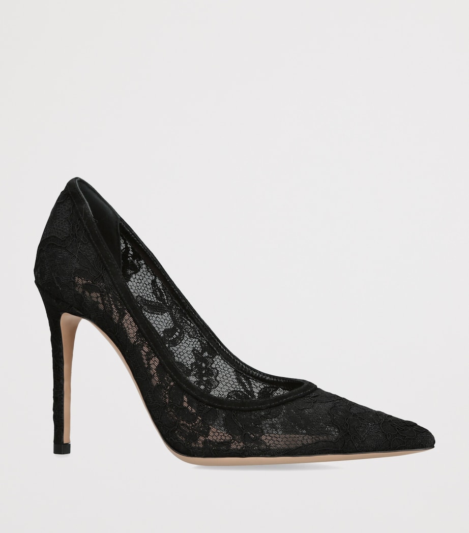 Lace Claudia Pumps 105 BLACK Image 3