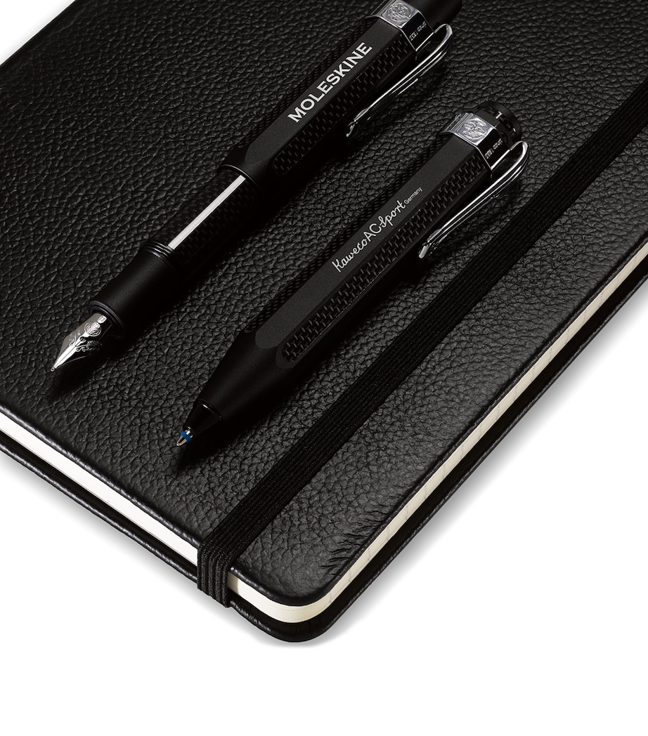Le Duo Ecriture Double Pen and Notebook Set CARBON BLACK Image 5