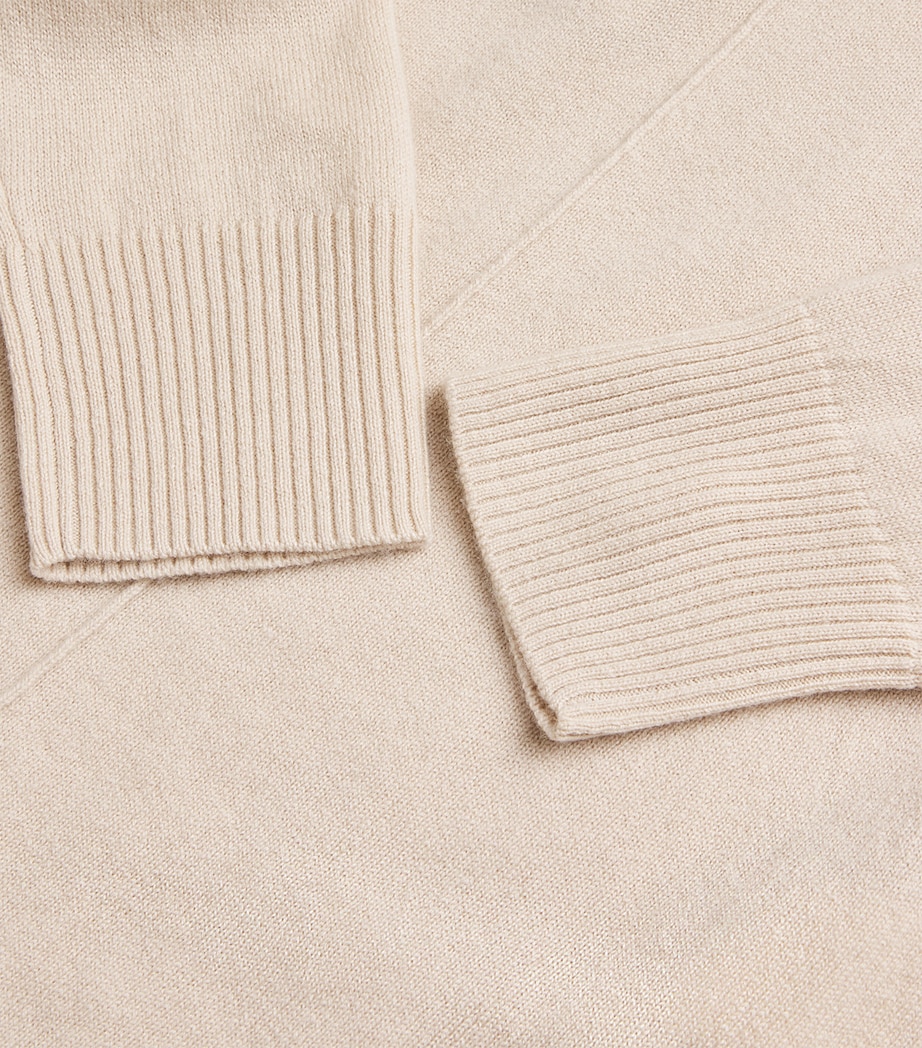 Wool-Cashmere Roll-Neck Sweater BEIGE Image 5