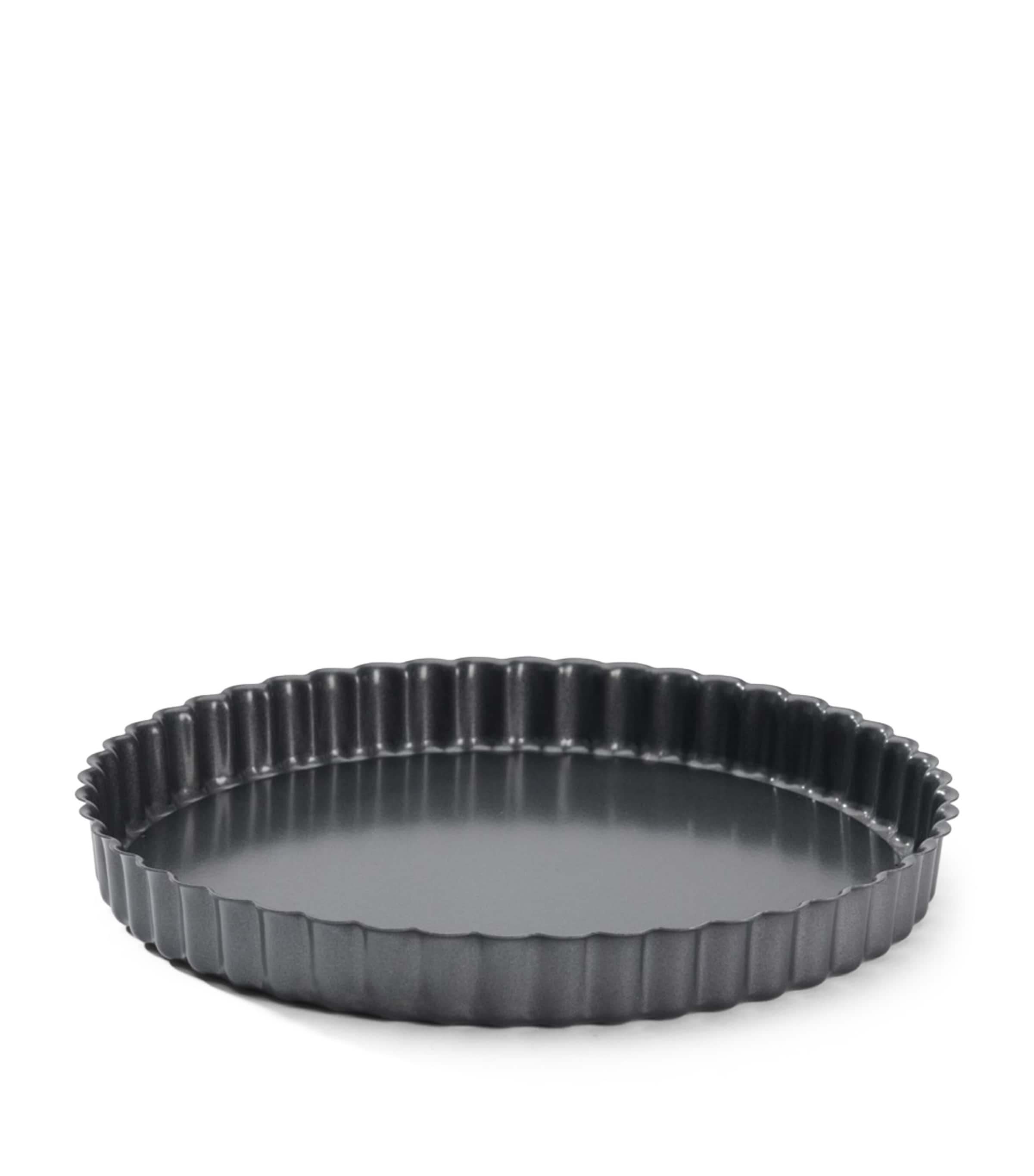 De Buyer Non-Stick Fluted Tart Mould (24cm) Grey Image 1