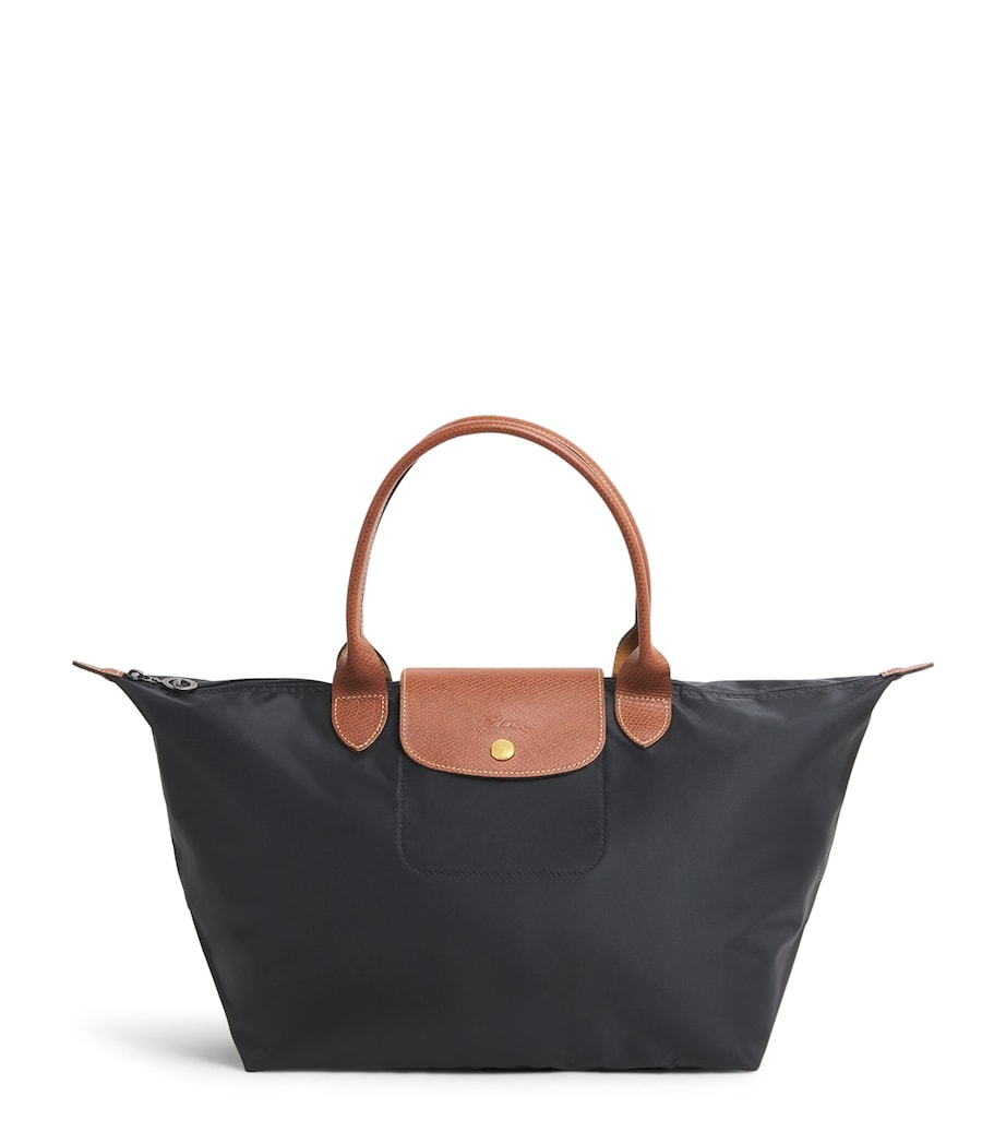 Longchamp Medium Le Pliage Original Tote Bag Noir Image 1