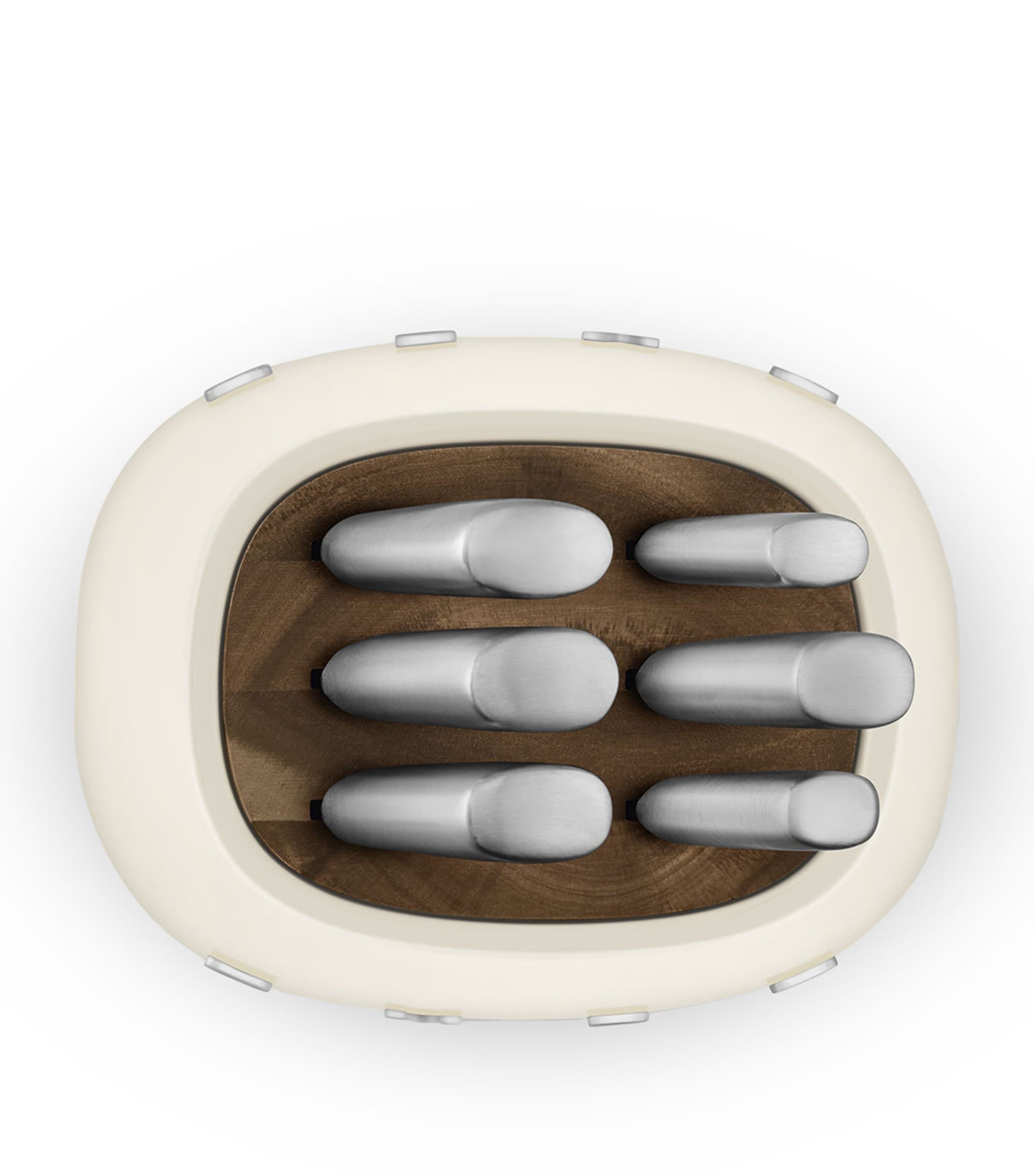Knife Block Set CREAM Image 3