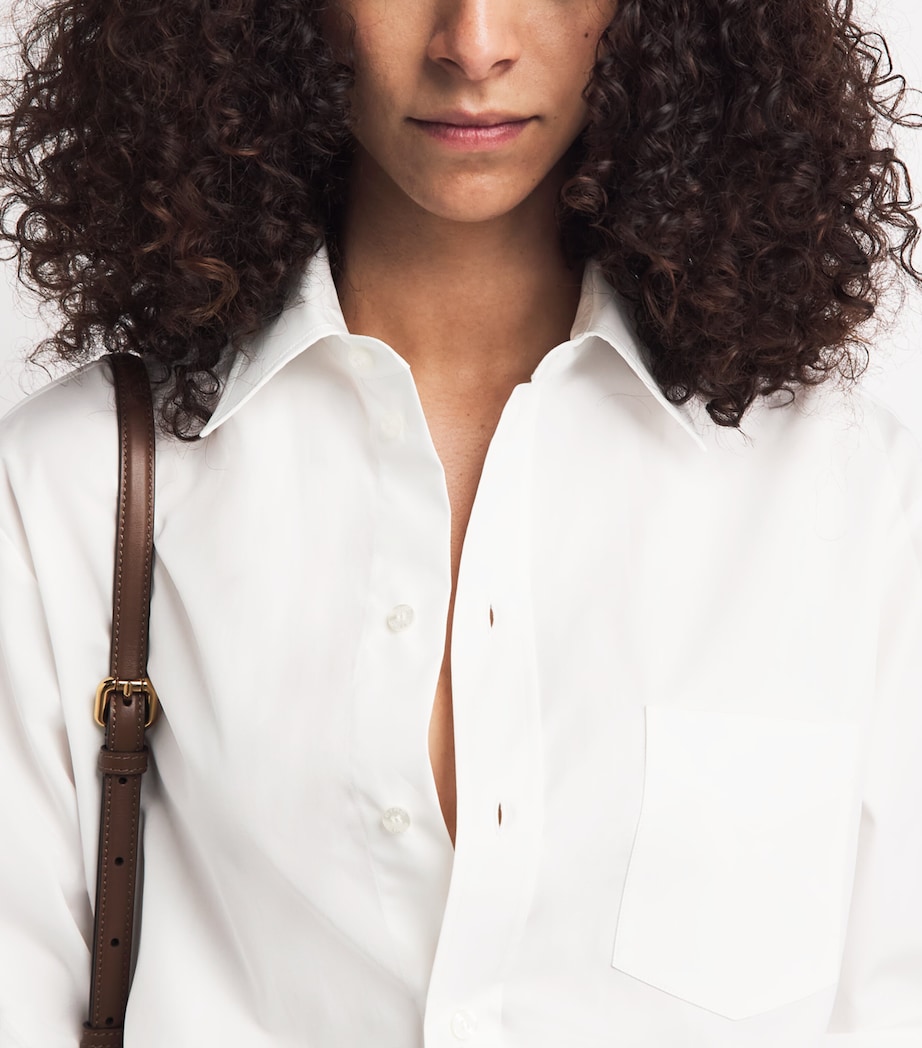 Etro Womens Cotton-Silk Floral-Print Shirt Prnt/white Bs Image 3