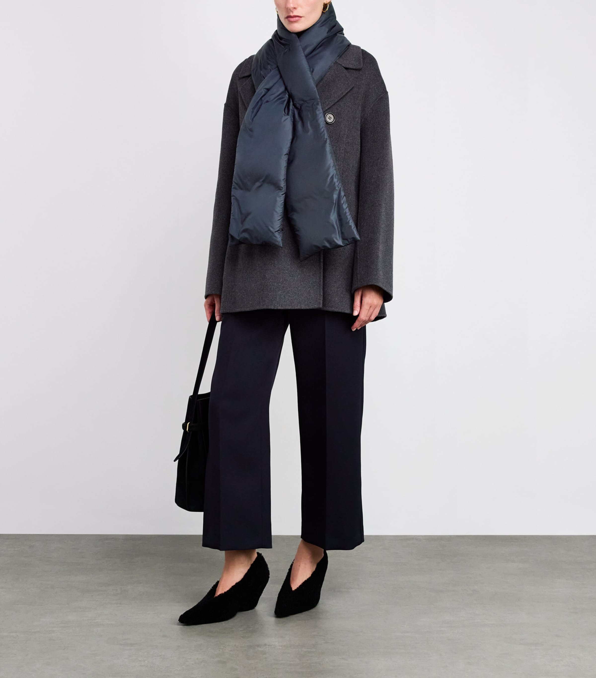 Padded Scarf MIDNIGHTBLUE Image 3