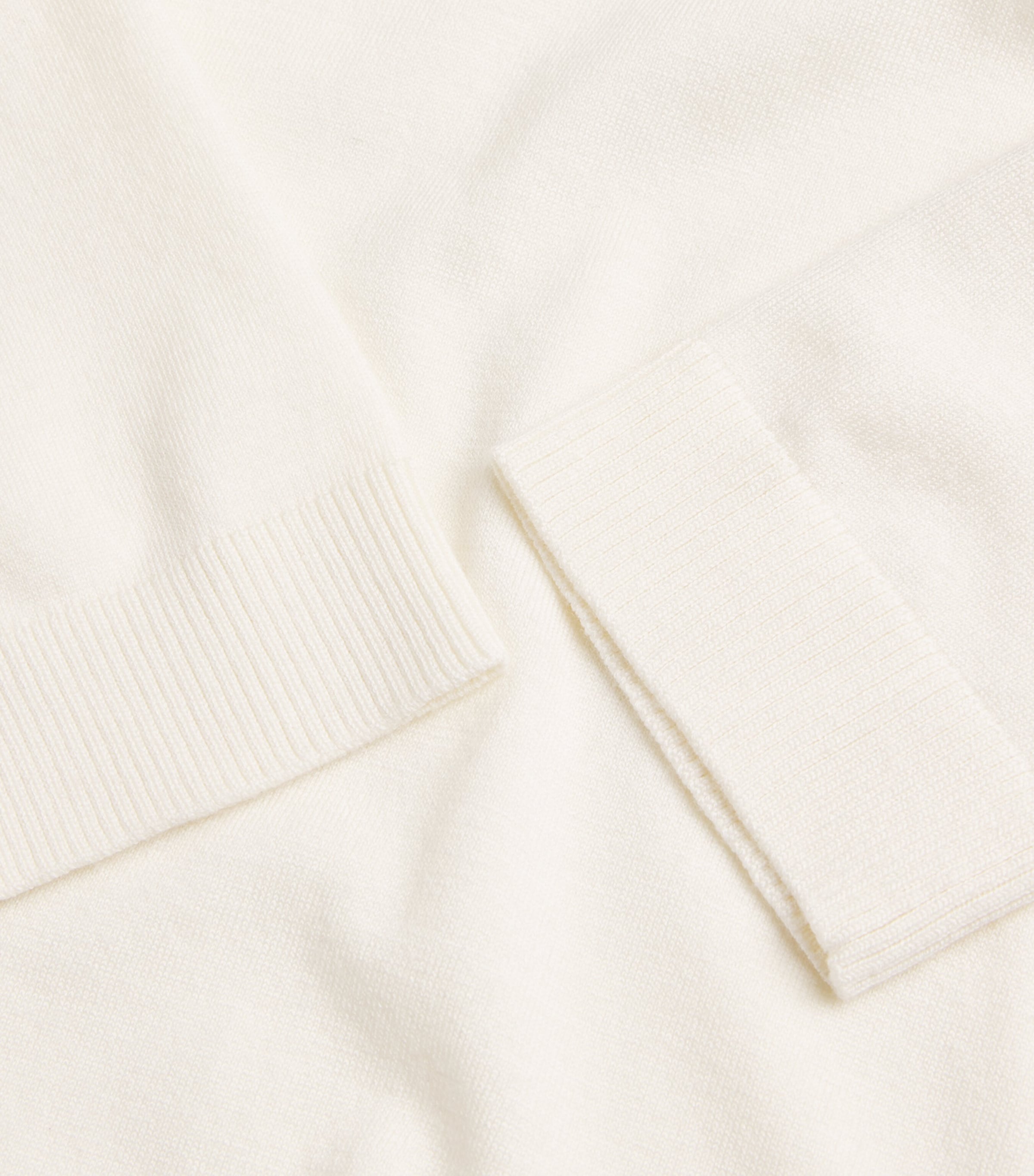 Crew-Neck Long-Sleeve Sweater ECRU Image 5