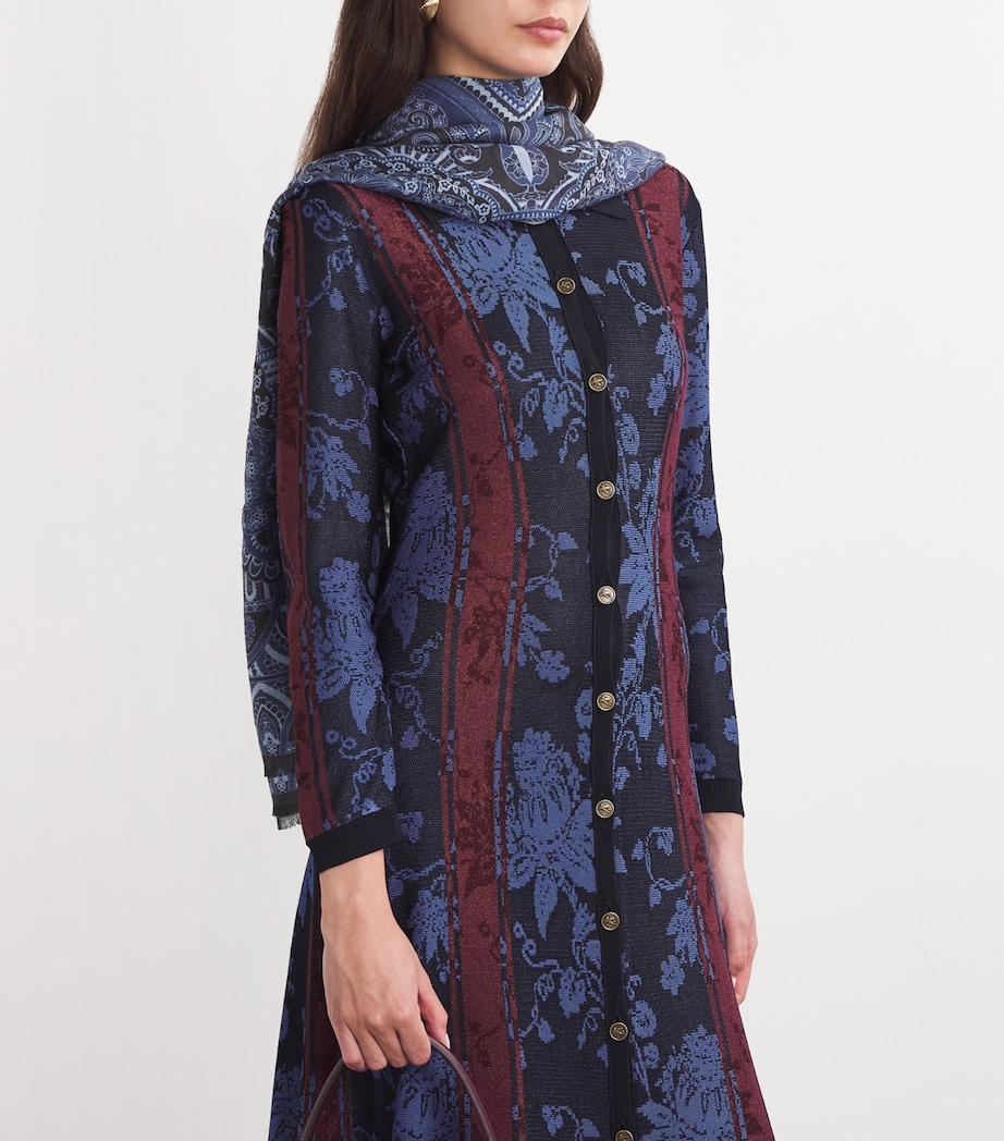 Printed Square Scarf X0889 Image 4