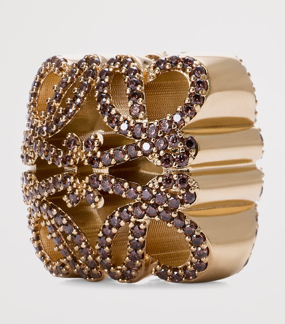 Embellished Bombe Anagram Dice Charm BRONZE Image 2