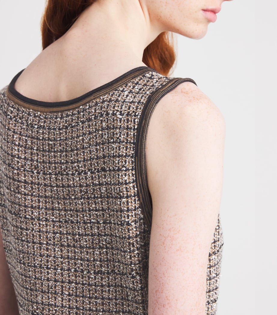 Slubbed Bassette Mini Dress N0829 ACORN MULTI Image 7