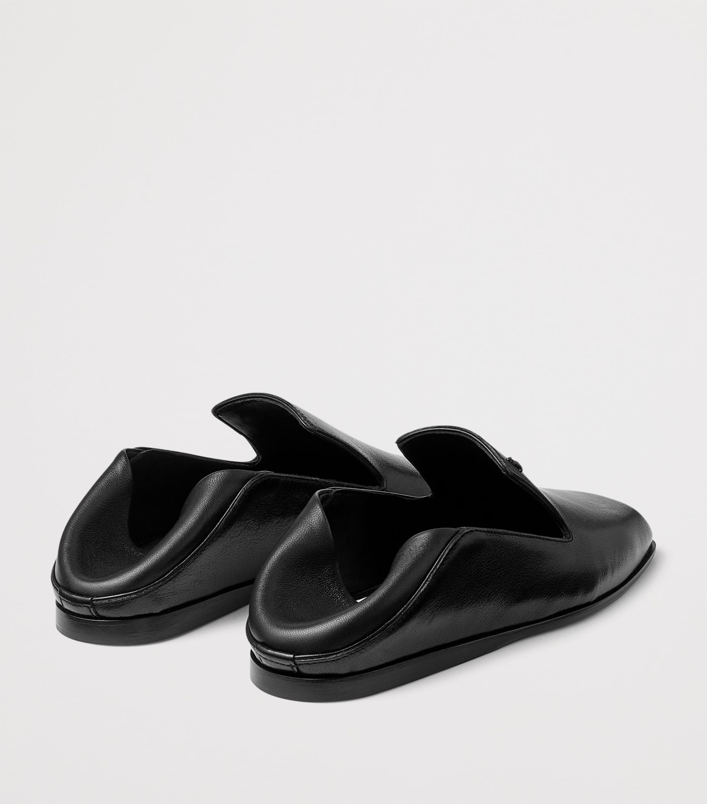 Eliot Calfskin Slippers BLACK Image 5