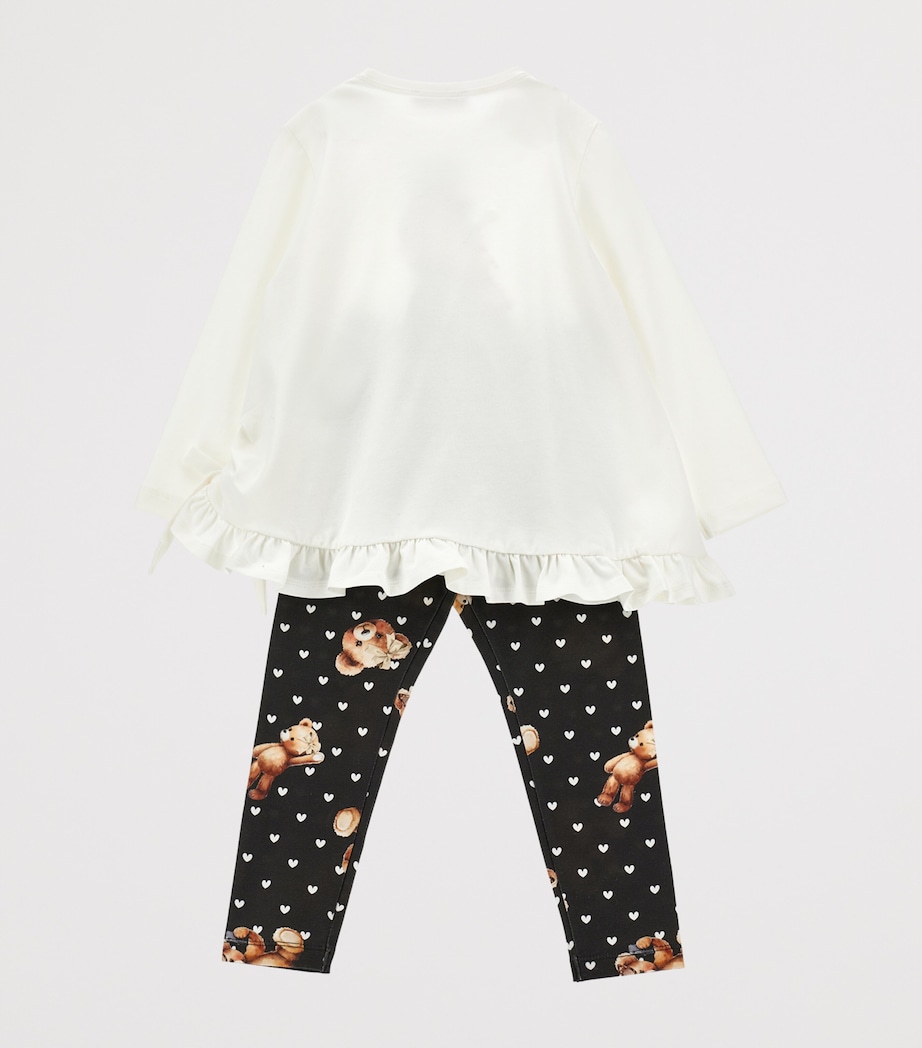 Graphic Maxi T-Shirt and Leggings Set (2-12 Years) PANNA+NERO Image 2