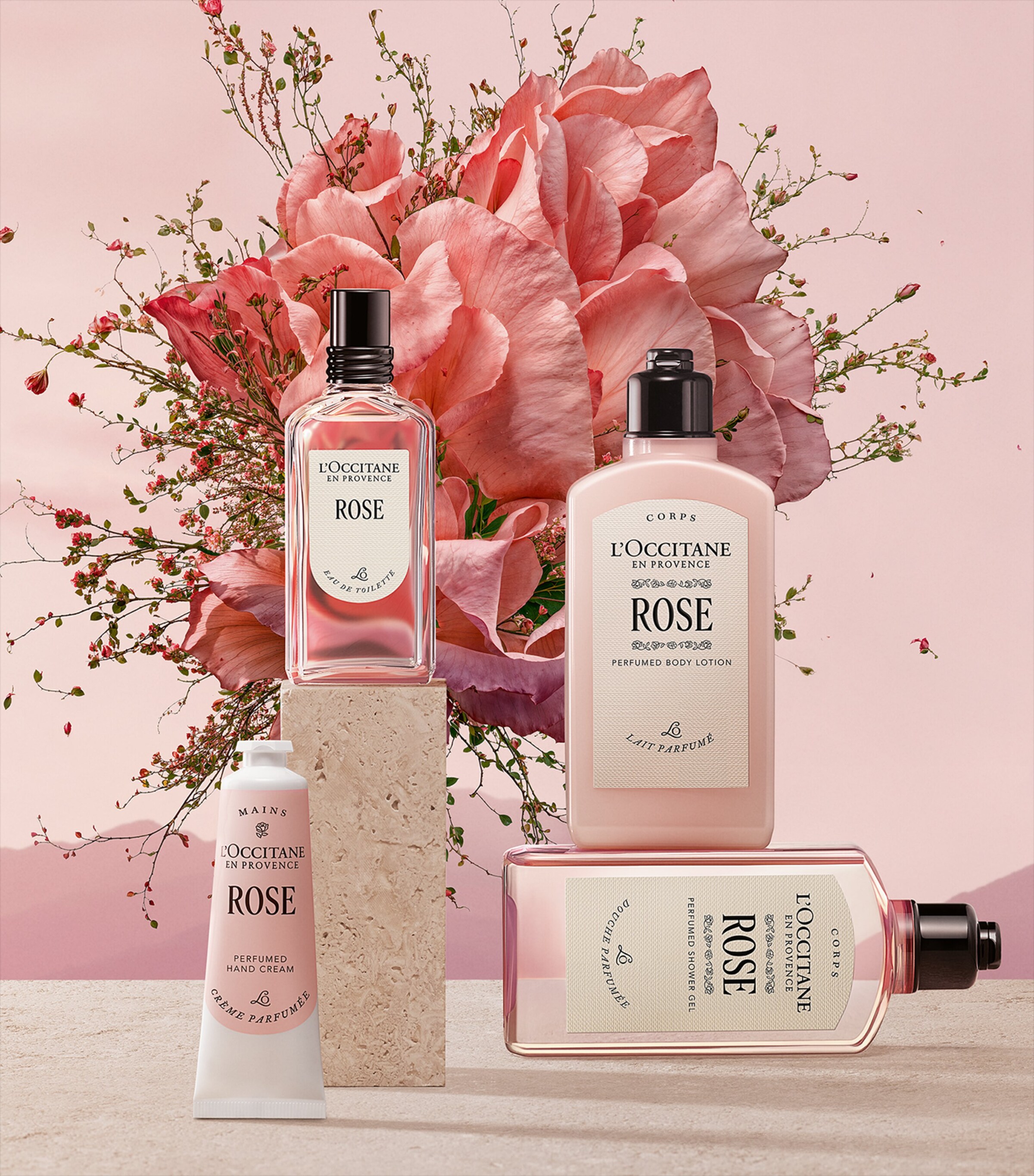 L'Occitane Rose Body Lotion (250ml) Image 4
