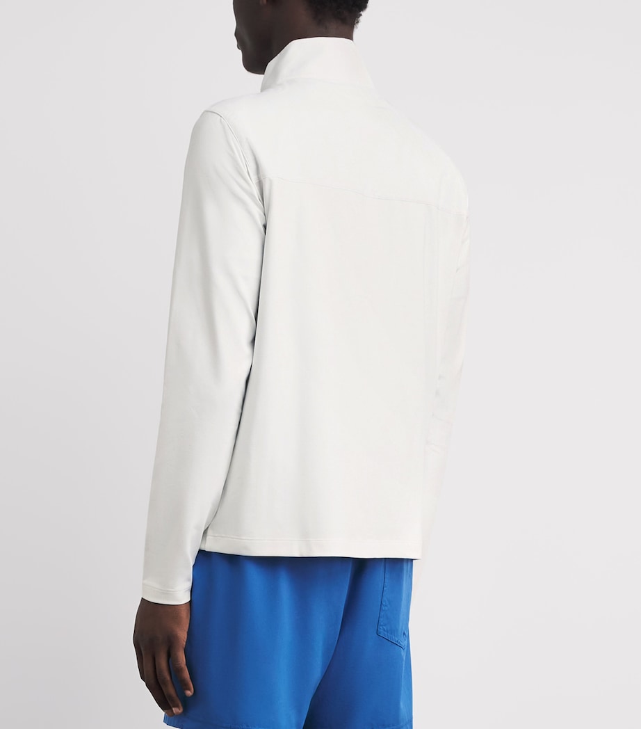 VUORI Mens Sunday Element Track Jacket Wht White Image 5