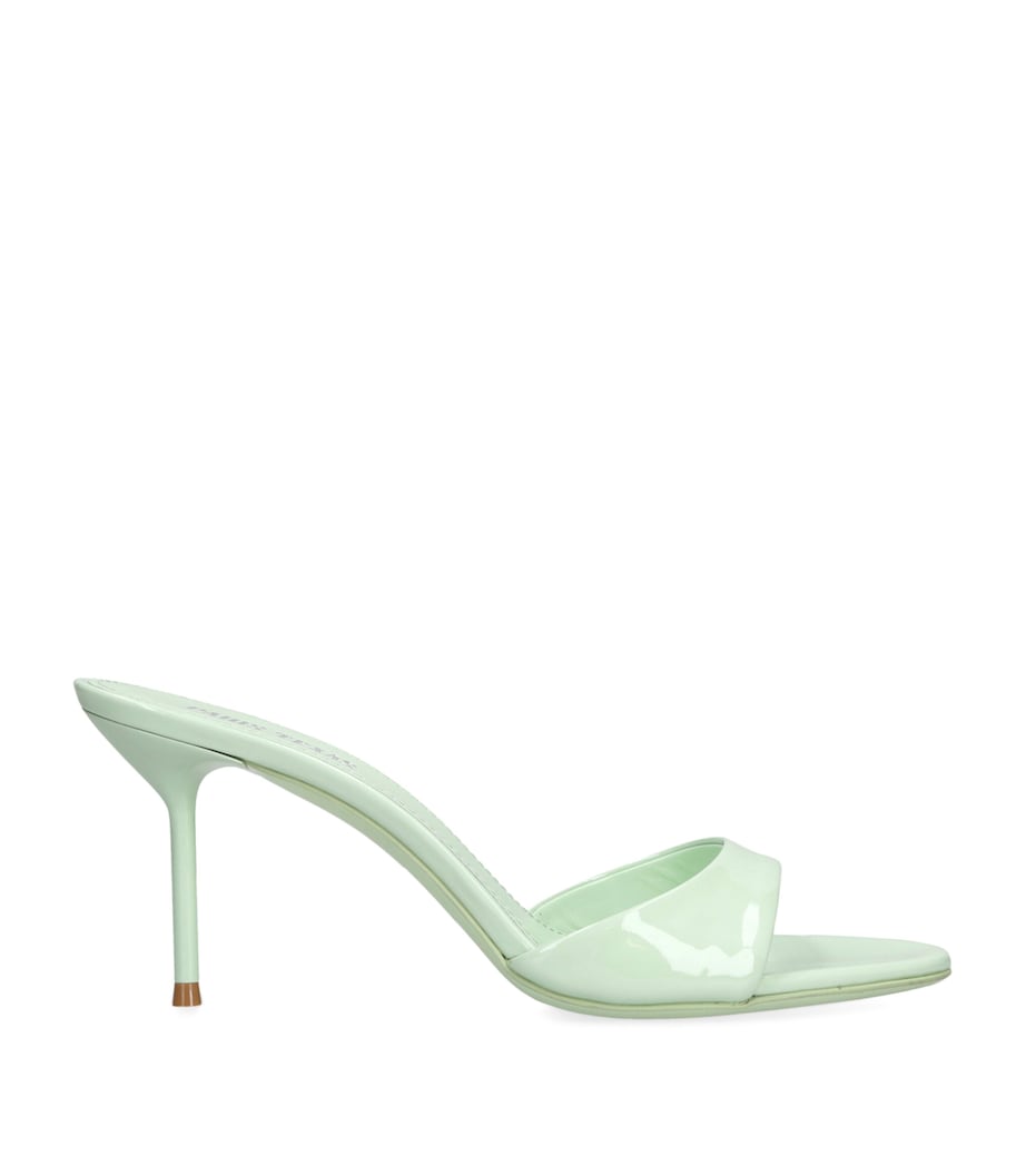 Paris Texas Patent Leather Lidia Mules 70 Pale Green Image 1