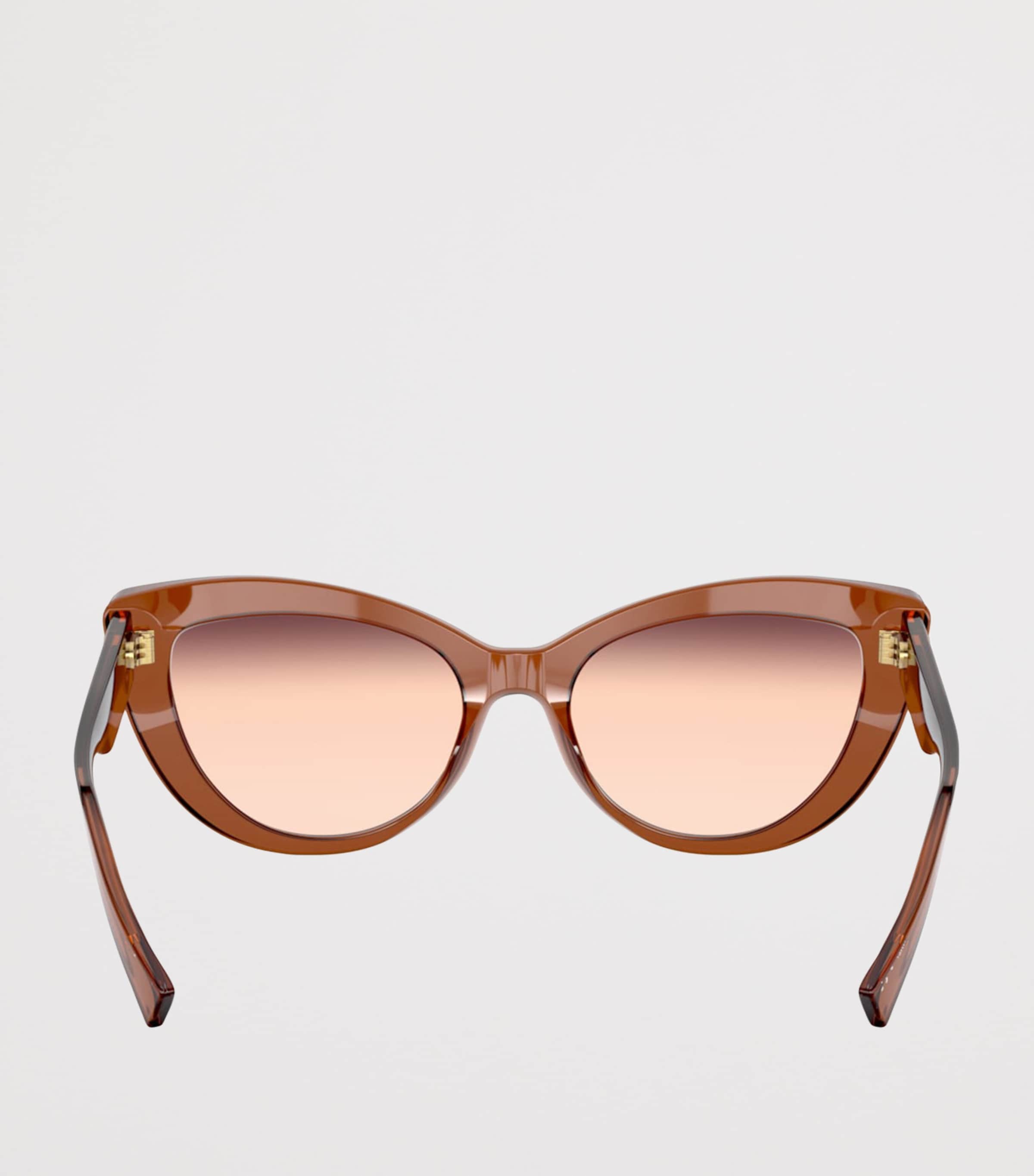 Versace Acetate Cat-Eye Sunglasses Image 4