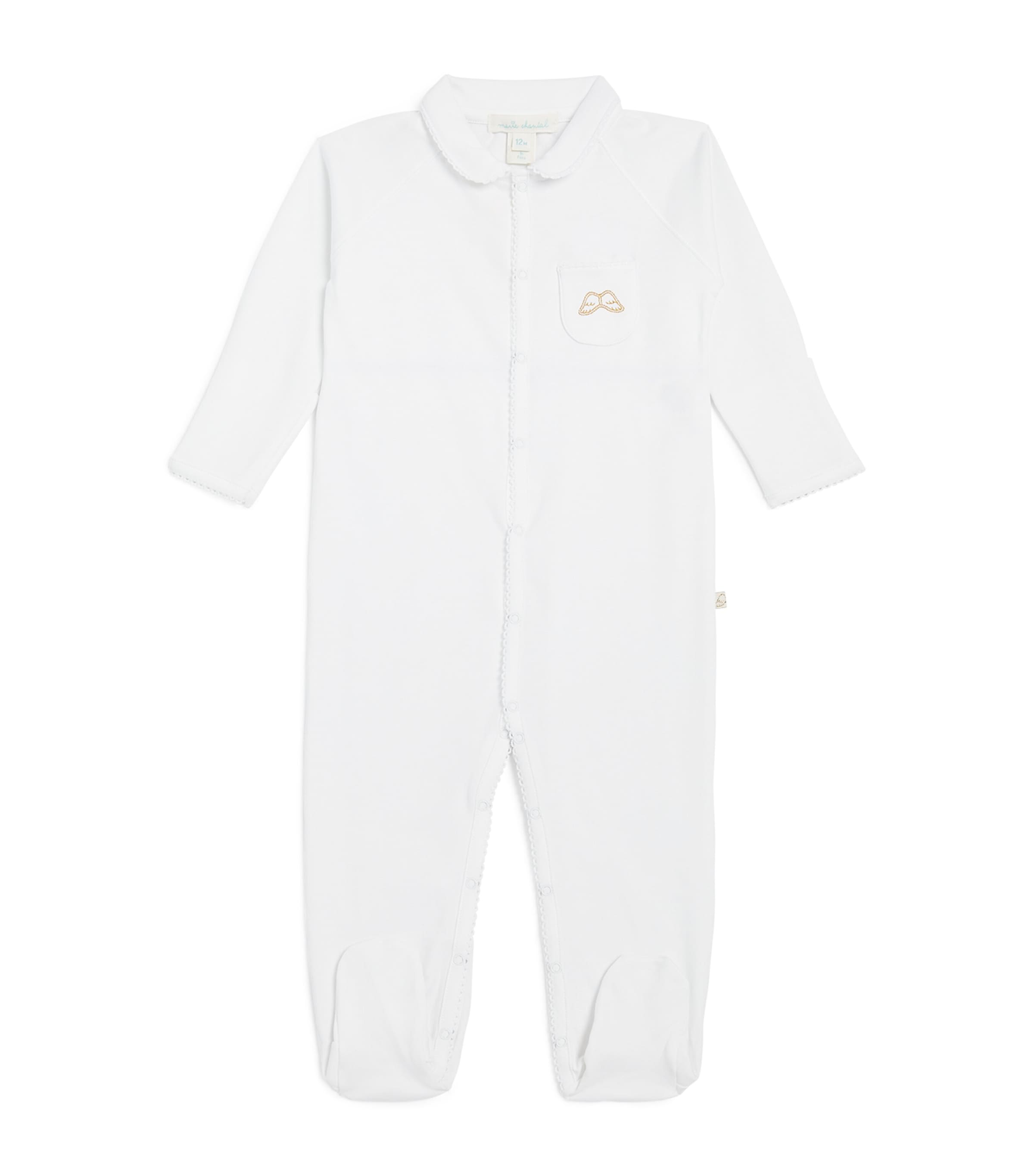 MARIE-CHANTAL ANGEL WING SLEEPSUIT WITH MITTENS