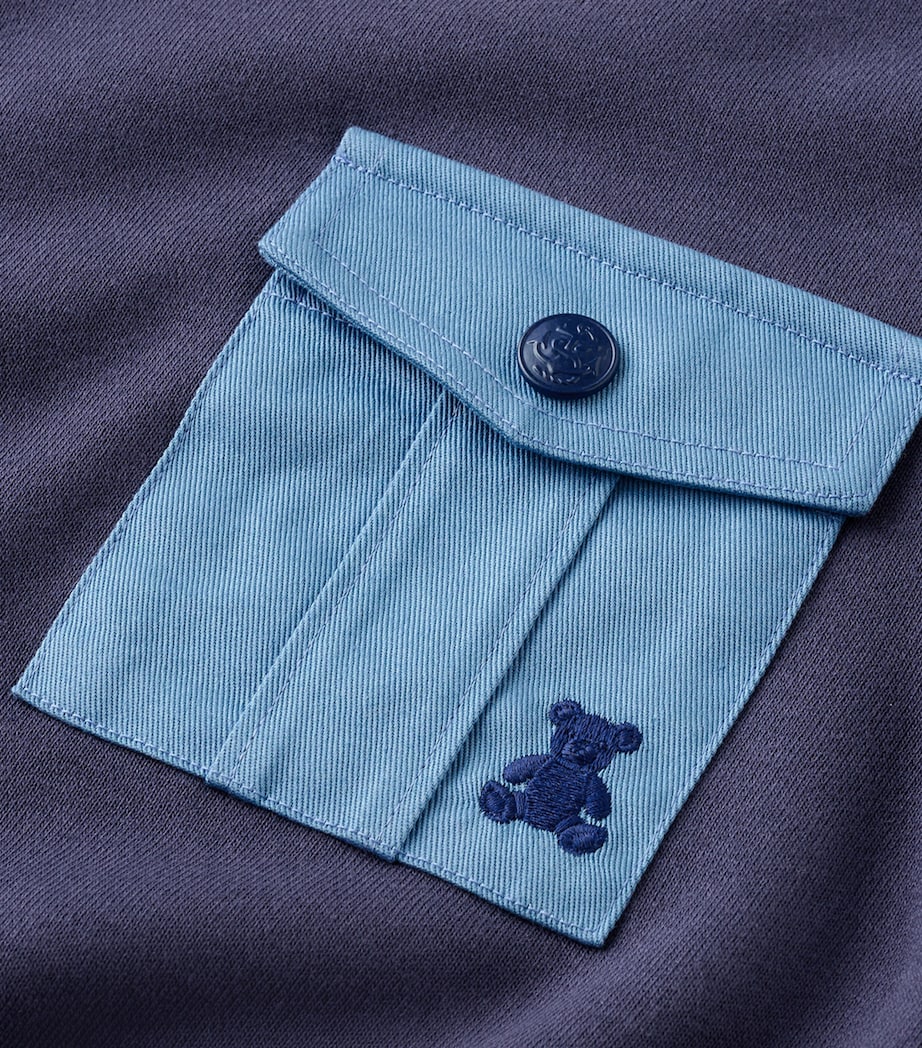 Cotton Pocket-Detail Sweatshirt (2-7 Years) 3 Image 5
