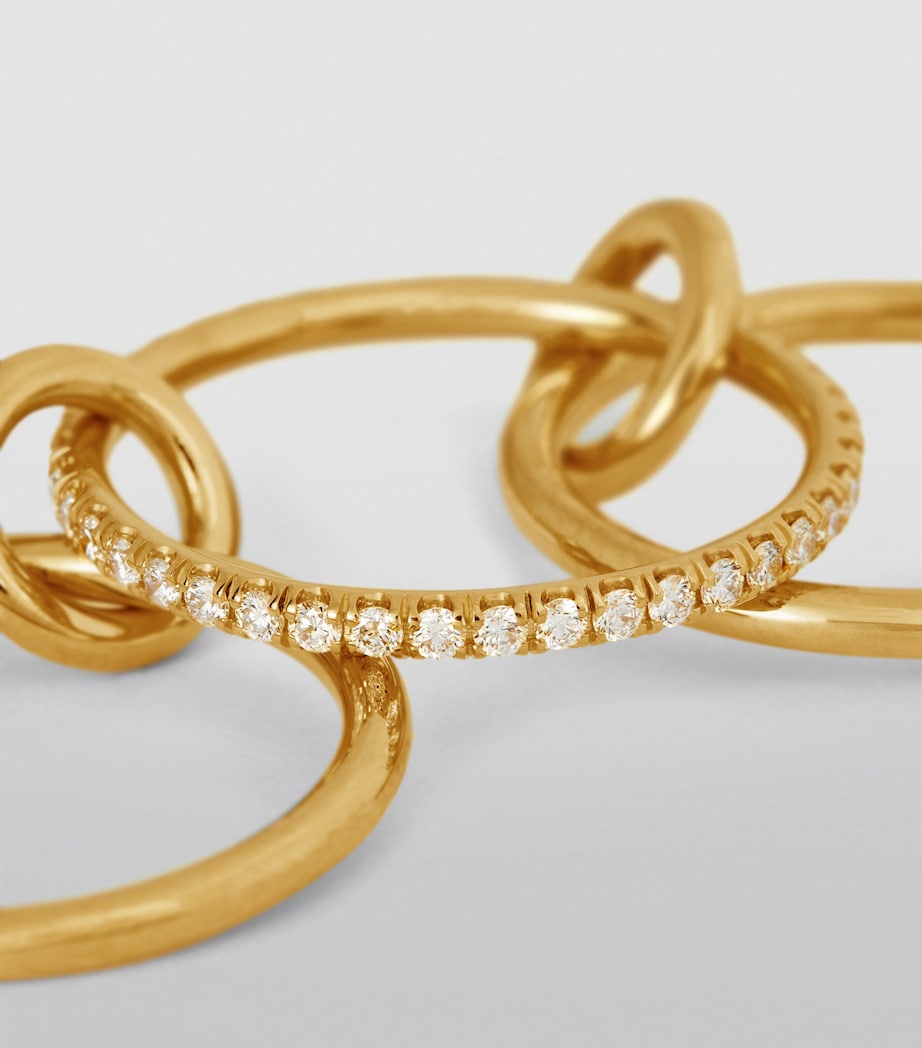 Yellow Gold and Diamond Sonny Ring YELLOW GOLD Image 6