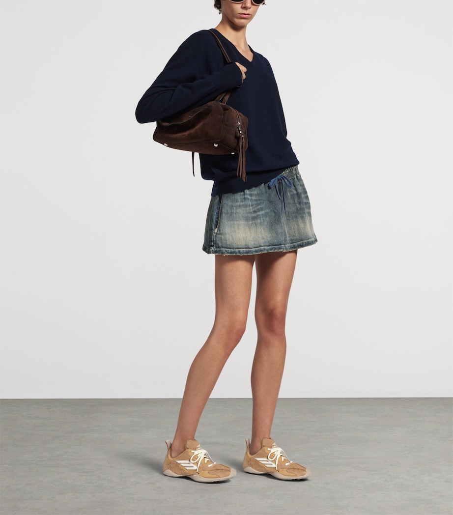 Cotton-Blend Monday Ultra Sneakers 9990 Image 2