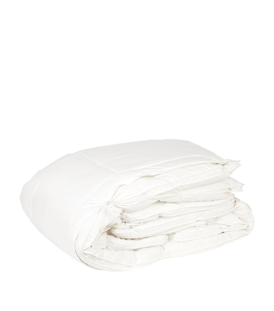 De Luxe Twin Mattress Topper (90cm x 200cm) WHITE Image 2