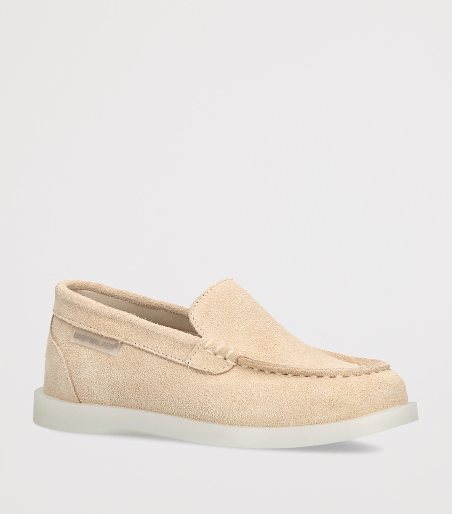 BabyWalker Suede Loafers Beige Image 2