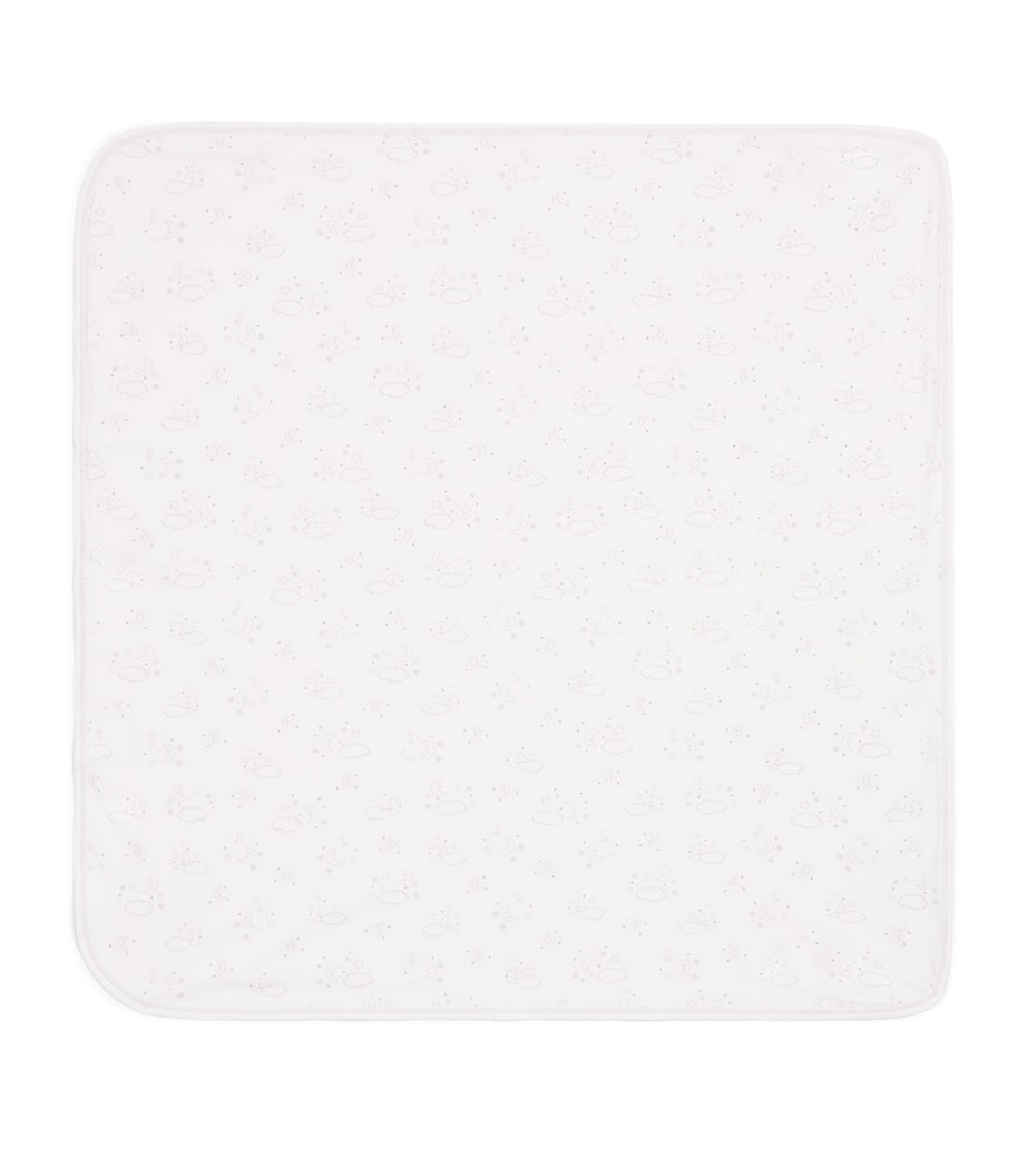 Pima Cotton Cheerful Goodnight Blanket (72cm x 66cm) K030SILVER Image 1