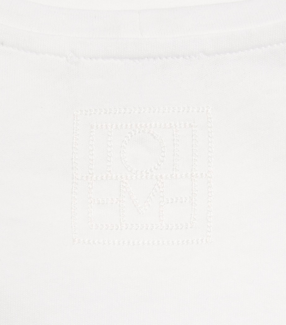 Toteme Womens Classic T-Shirt Optic White Image 6