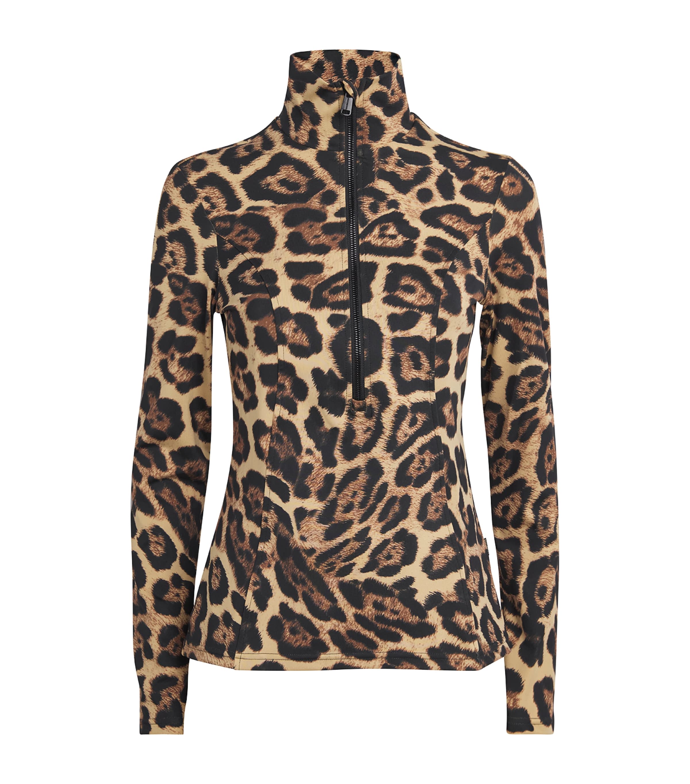Jaguar Print Leona Ski Top