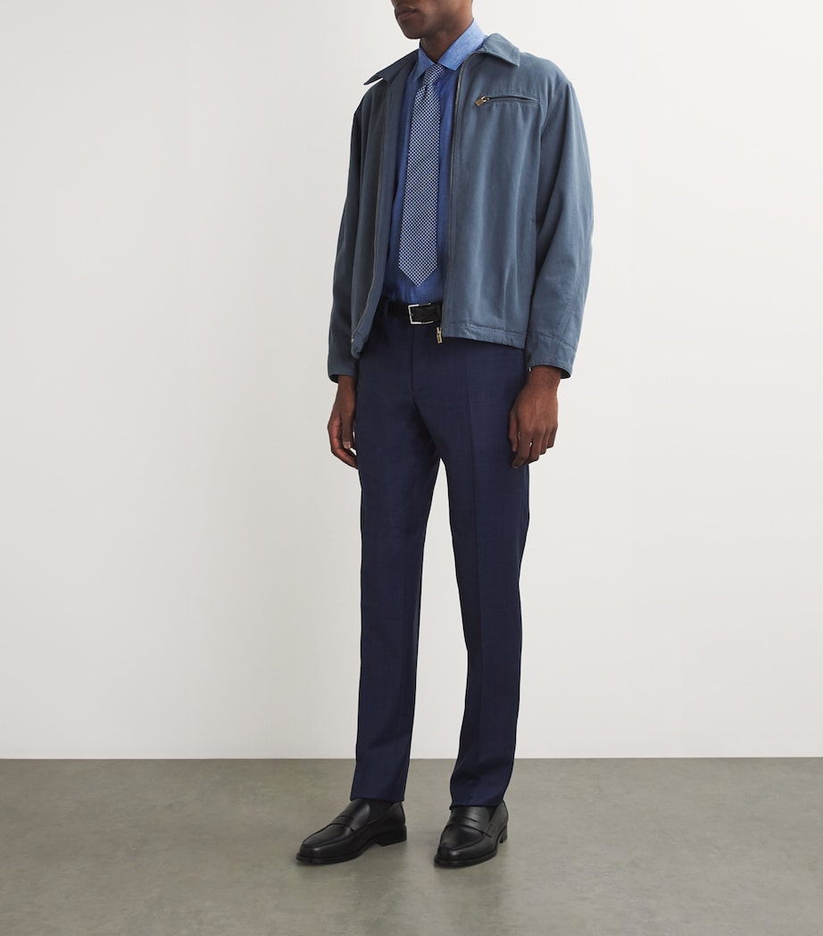 Canali Mens Linen Shirt Image 2