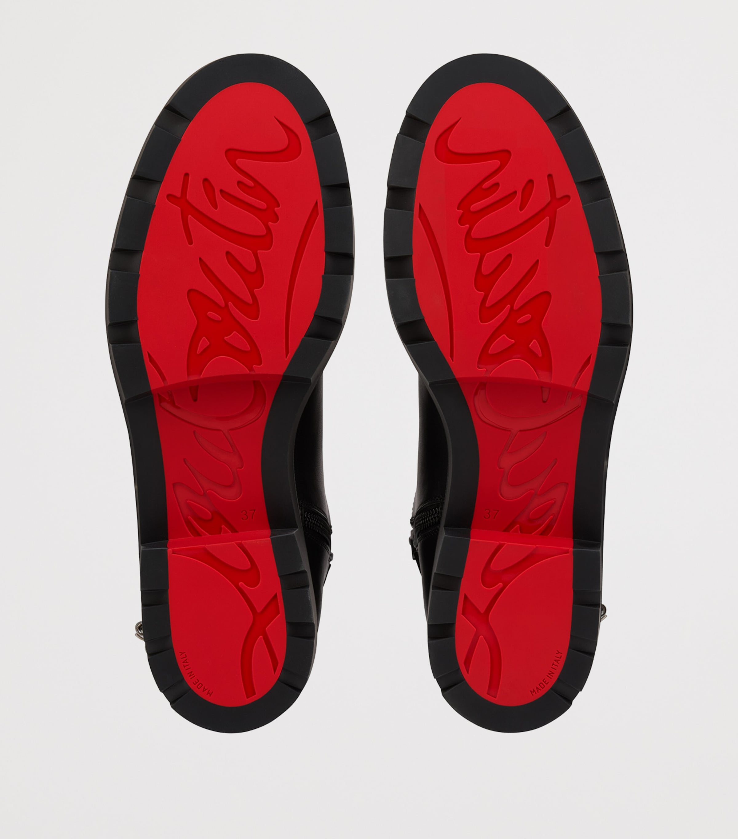 Dianouchette Lug Leather Ankle Boots BK01 Image 6